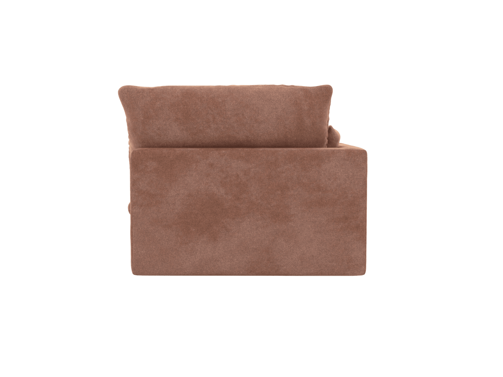 Willow Muse Dusk Chaise Left Arm Facing Sofa Module color Muse Dusk