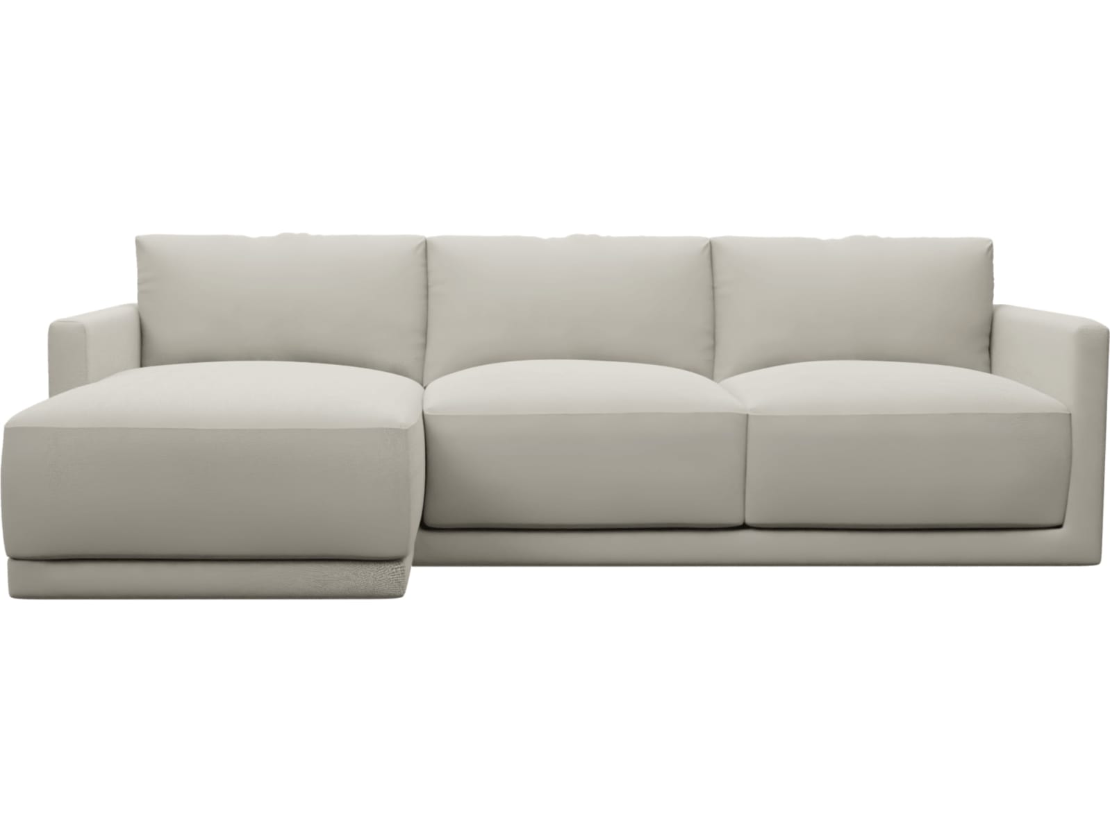 Haven Noa Desert Chaise Sofa - 3 Seater color Noa Desert
