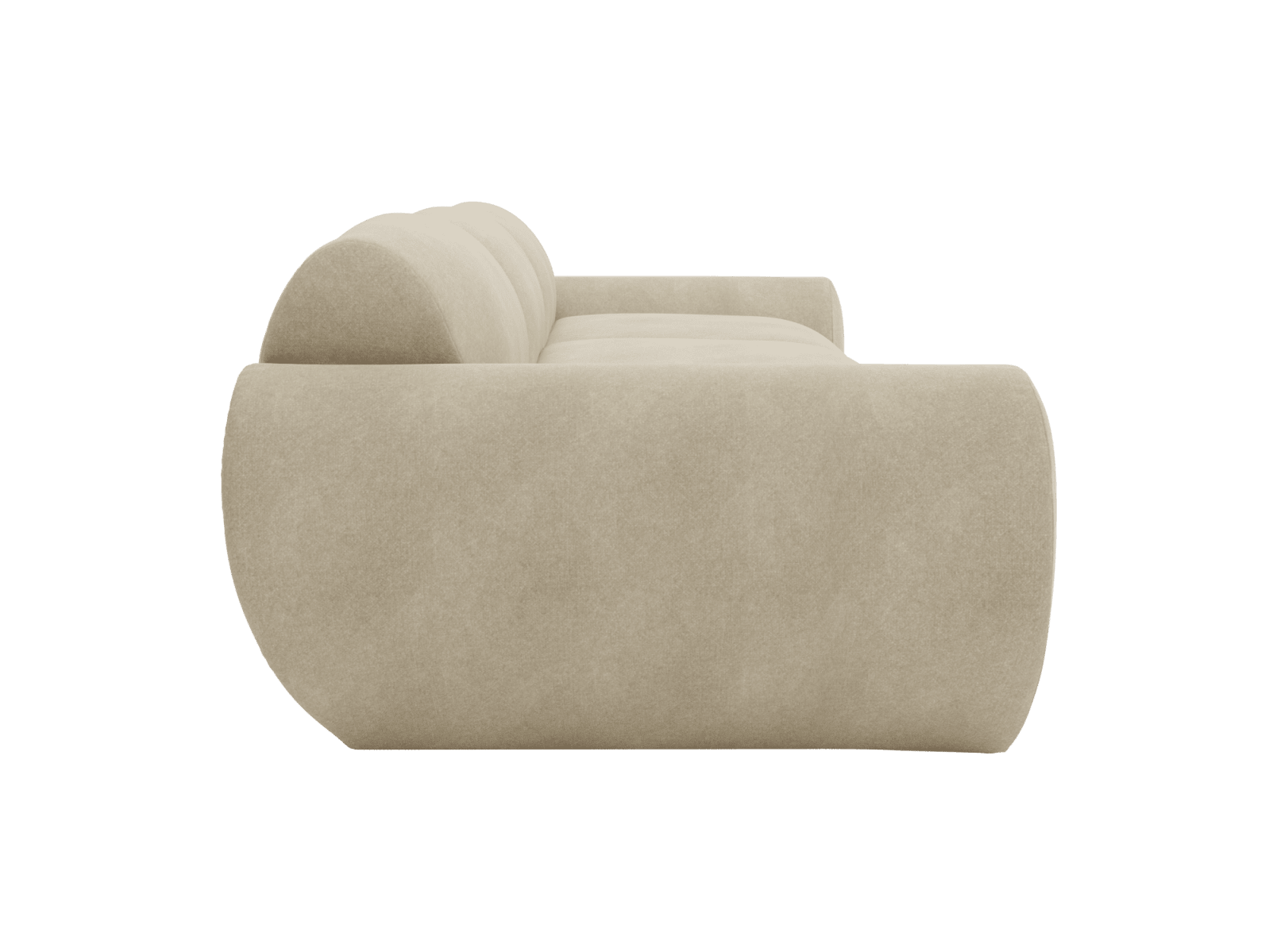 Malmo Avon Taupe Sofa - 3 Seater color Avon Taupe