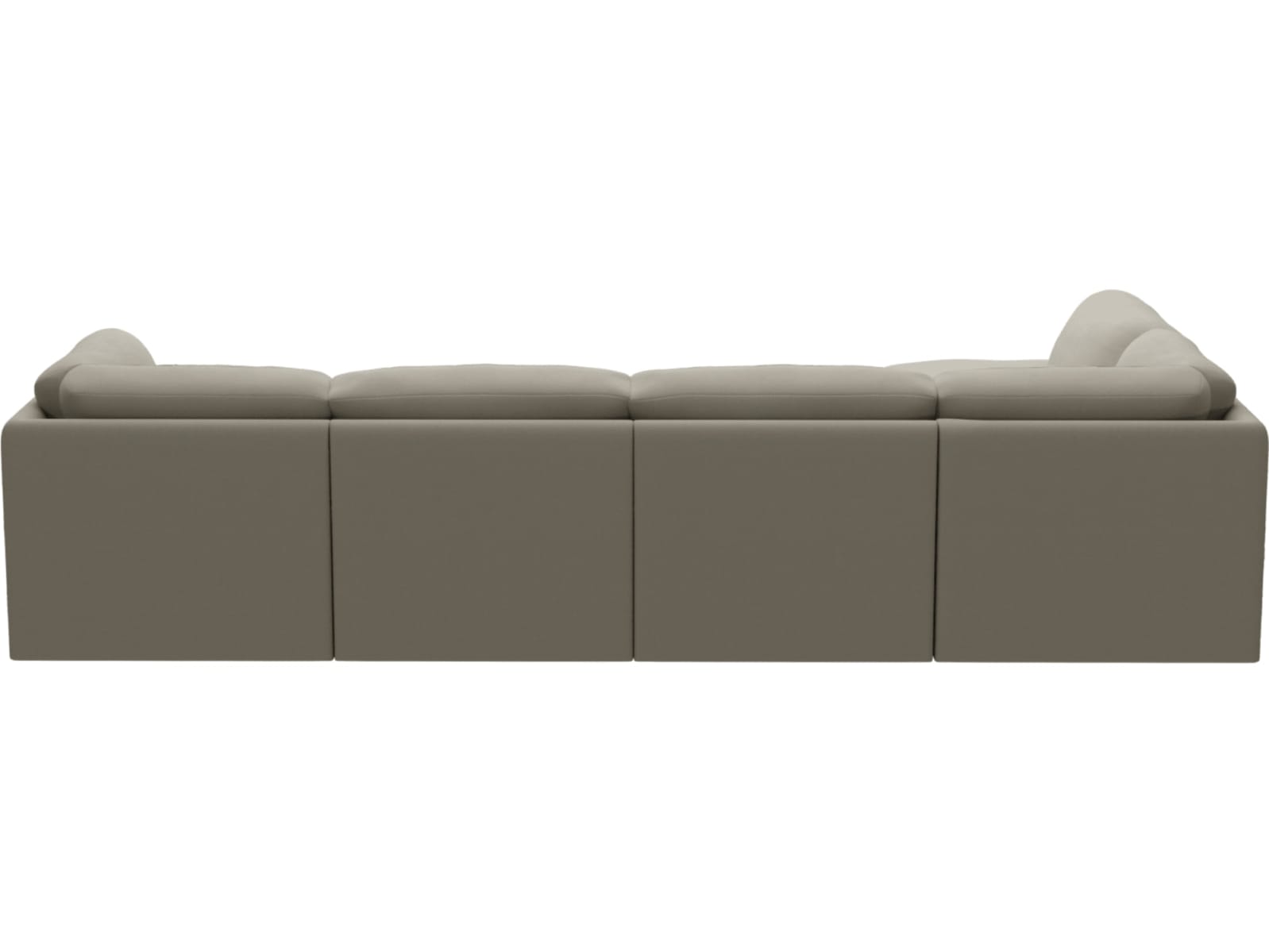 Emily Modular Sofa Plaza Natural - 6 Piece color Plaza Natural