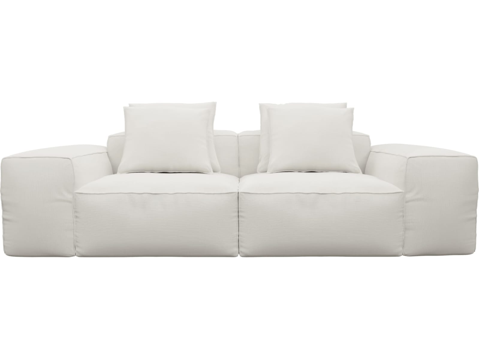 Riley Tribute Ice Modular Sofa - 2 Seater color Tribute Ice