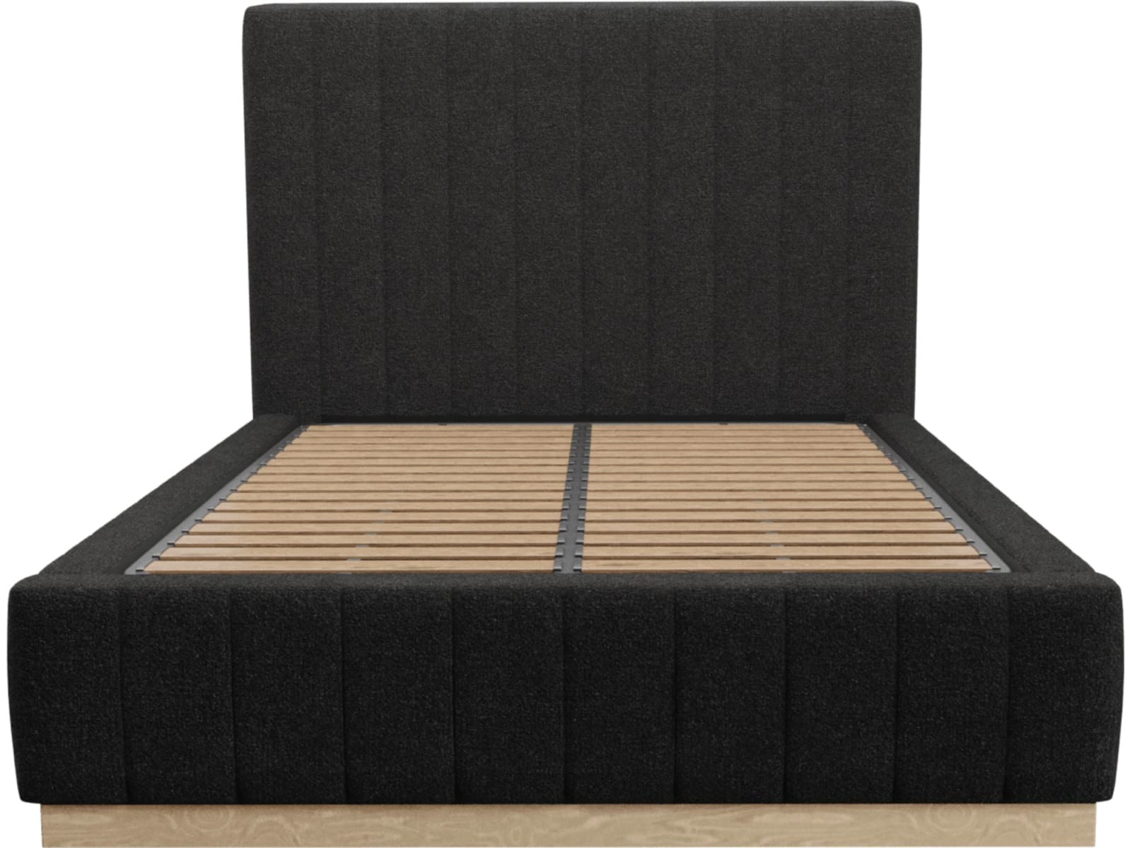 Brentwood Gas Lift Bed California Charcoal color California Charcoal