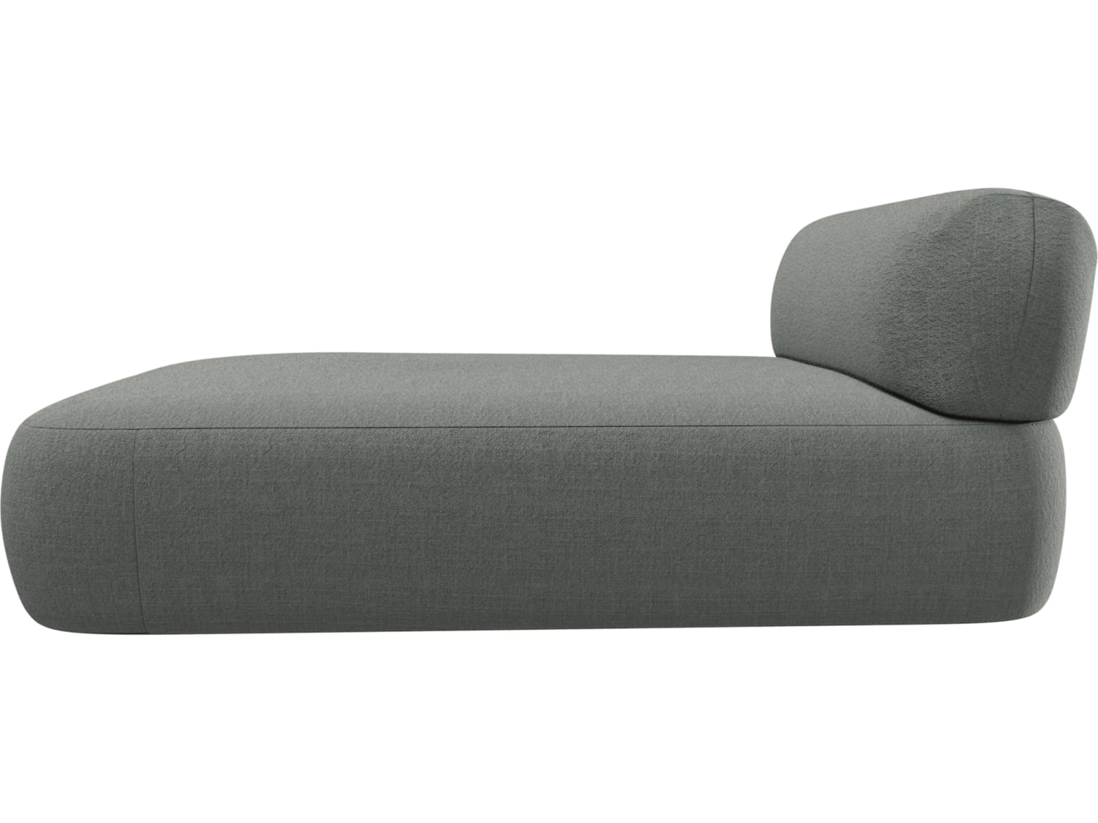 Beckett Tribute Storm Sofa Module Chaise color Tribute Storm
