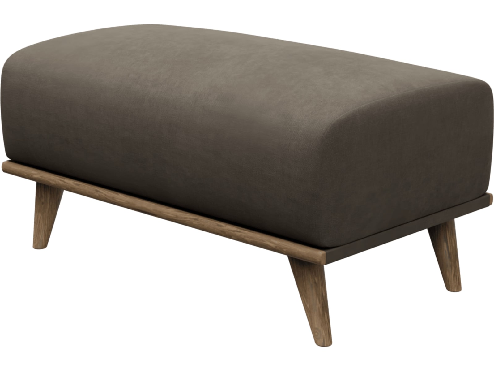 Dane Muse Mink Ottoman color Muse Mink