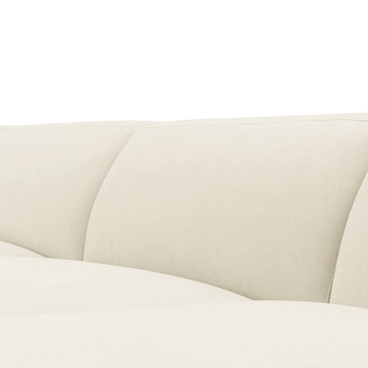 Copenhagen Alpine Mist Chaise Sofa - 4 Seater color Alpine Mist