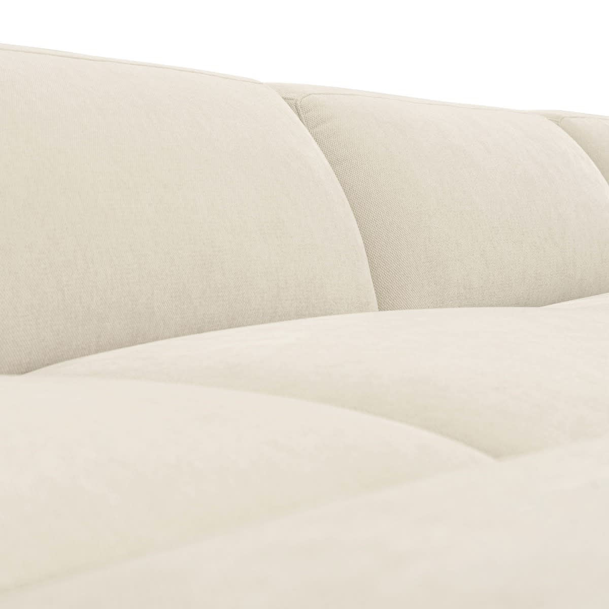 Copenhagen Alpine Mist Chaise Sofa - 3 Seater color Alpine Mist