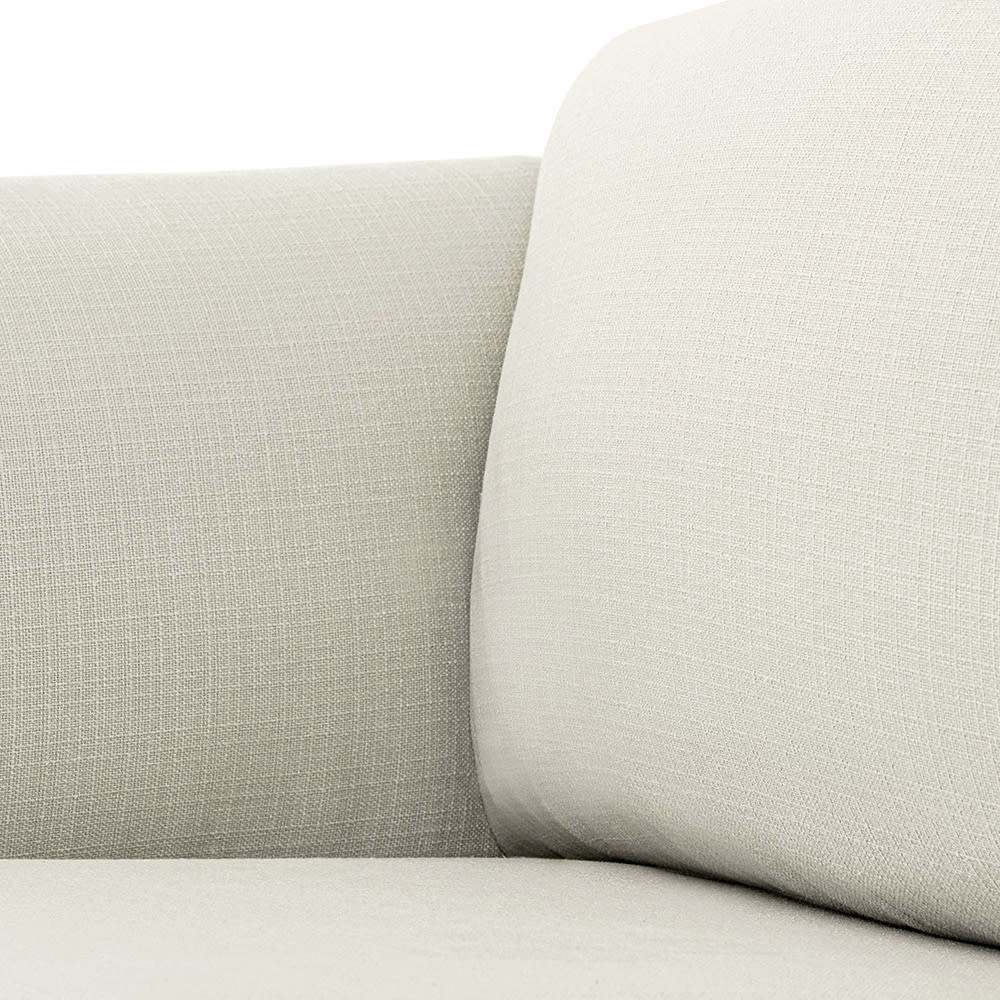 Finley Toorak Pearl Corner Sofa - 5 Seater color Toorak Pearl