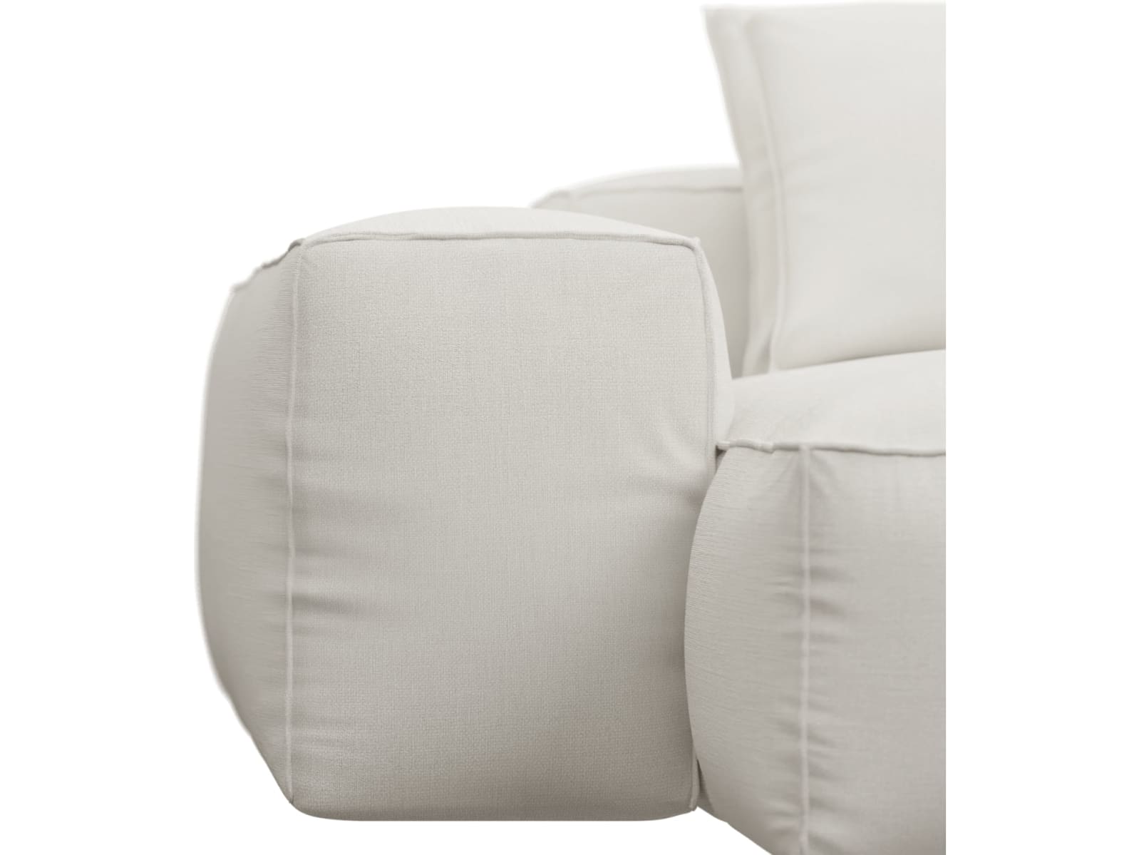 Riley Tribute Ice Modular Sofa - 3 Seater Chaise color Tribute Ice