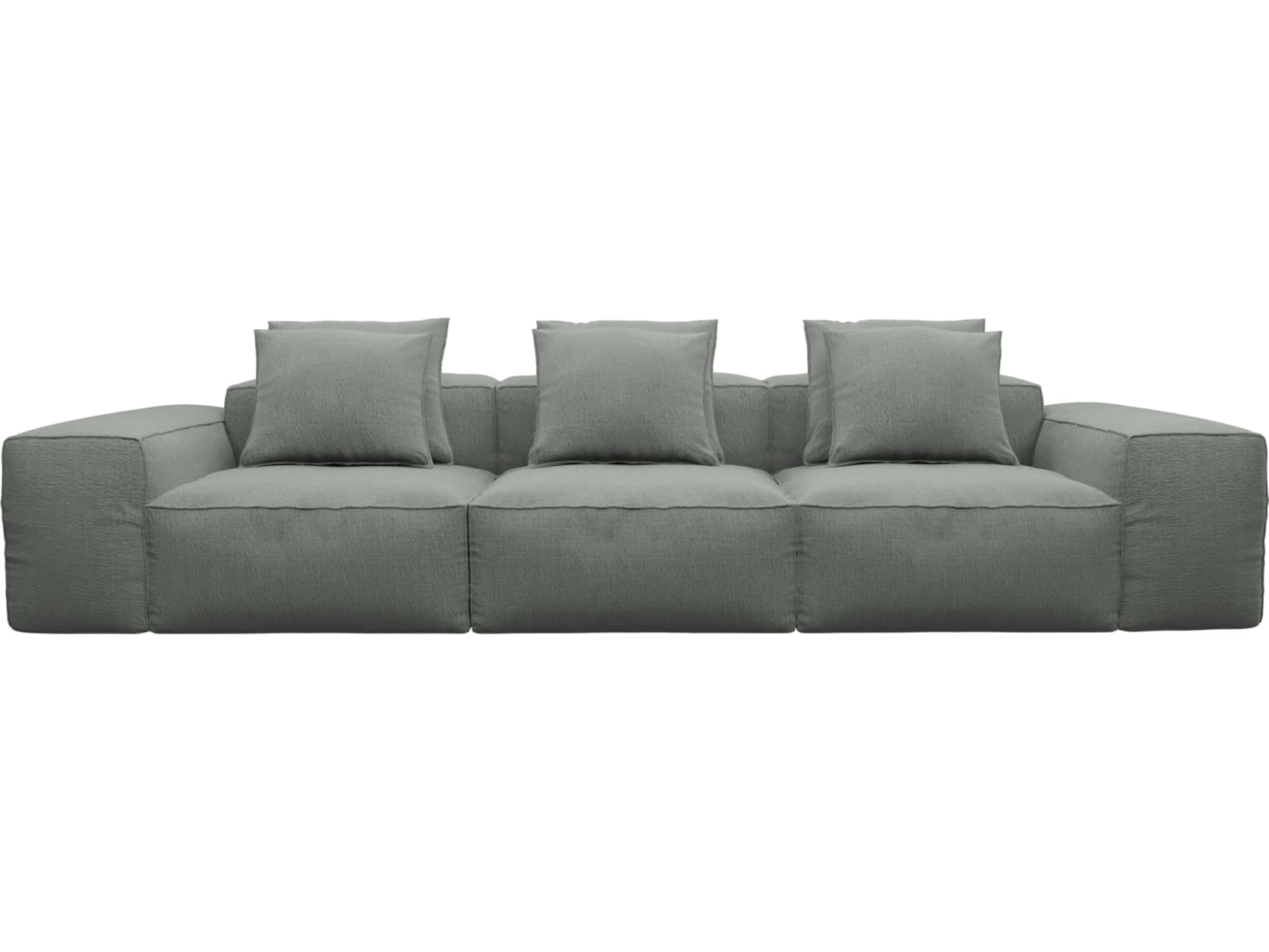 Riley Tribute Storm Modular Sofa - 3 Seater color Tribute Storm