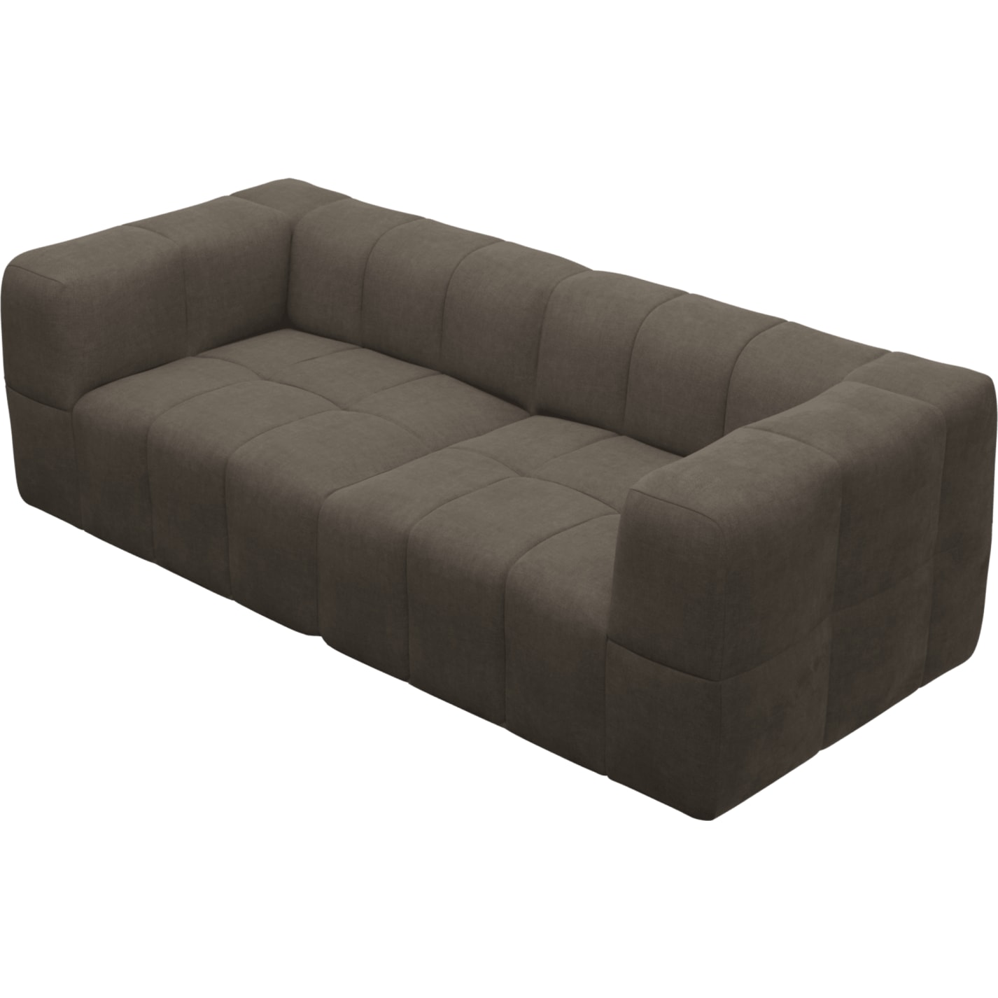Lucello Muse Mink Modular Sofa - 2 Piece color Muse Mink