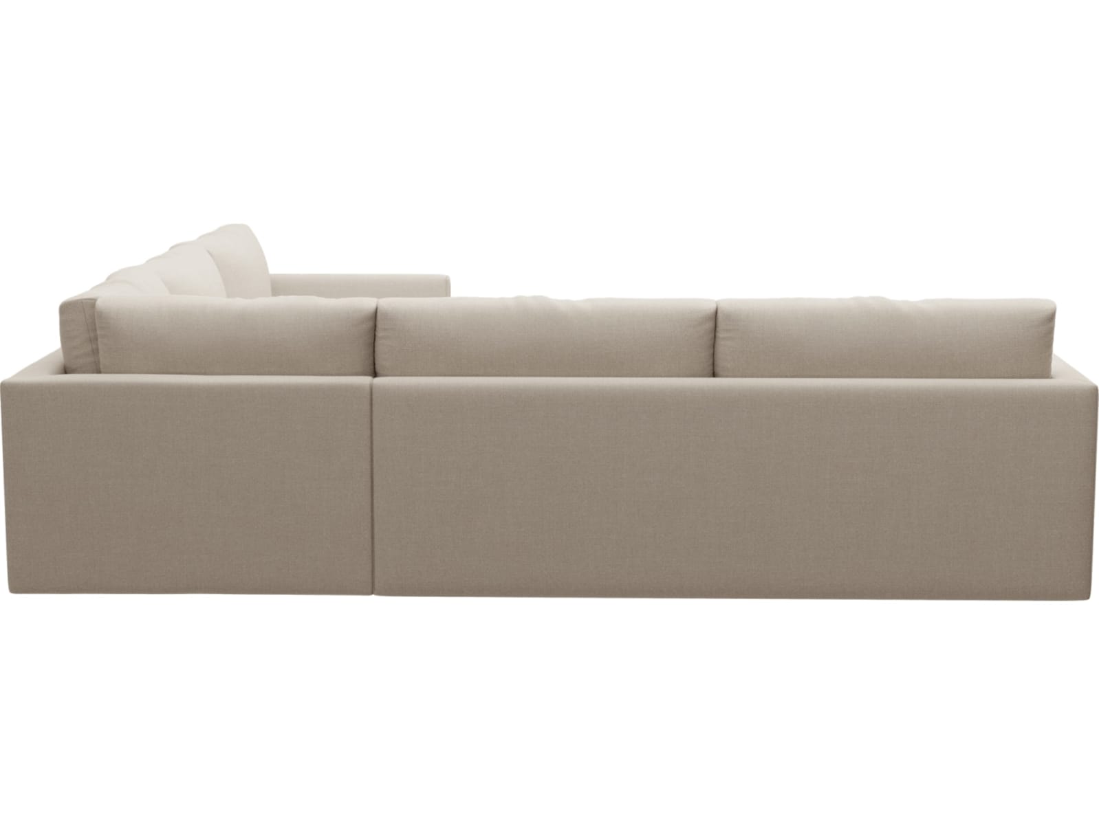Haven Santa Fe Sand Modular Sofa - 7 Seater color Santa Fe Sand