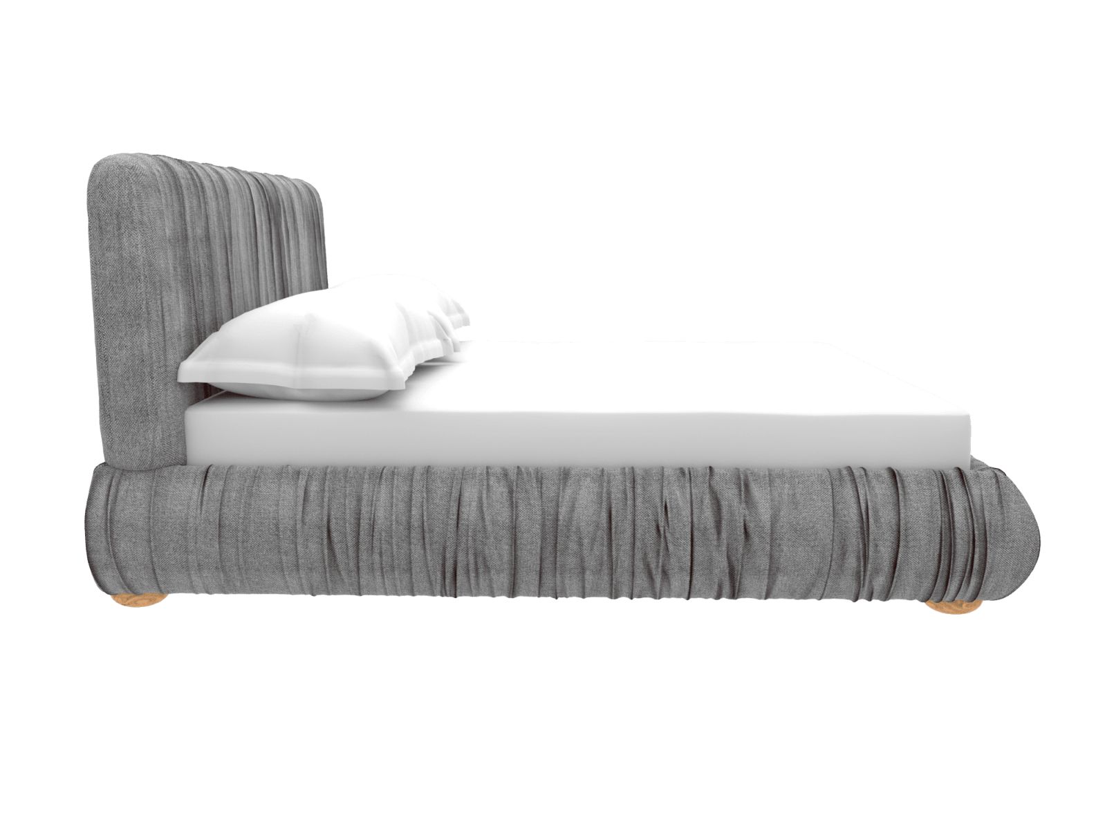 Gracie Bed Frame California Slate color California Slate
