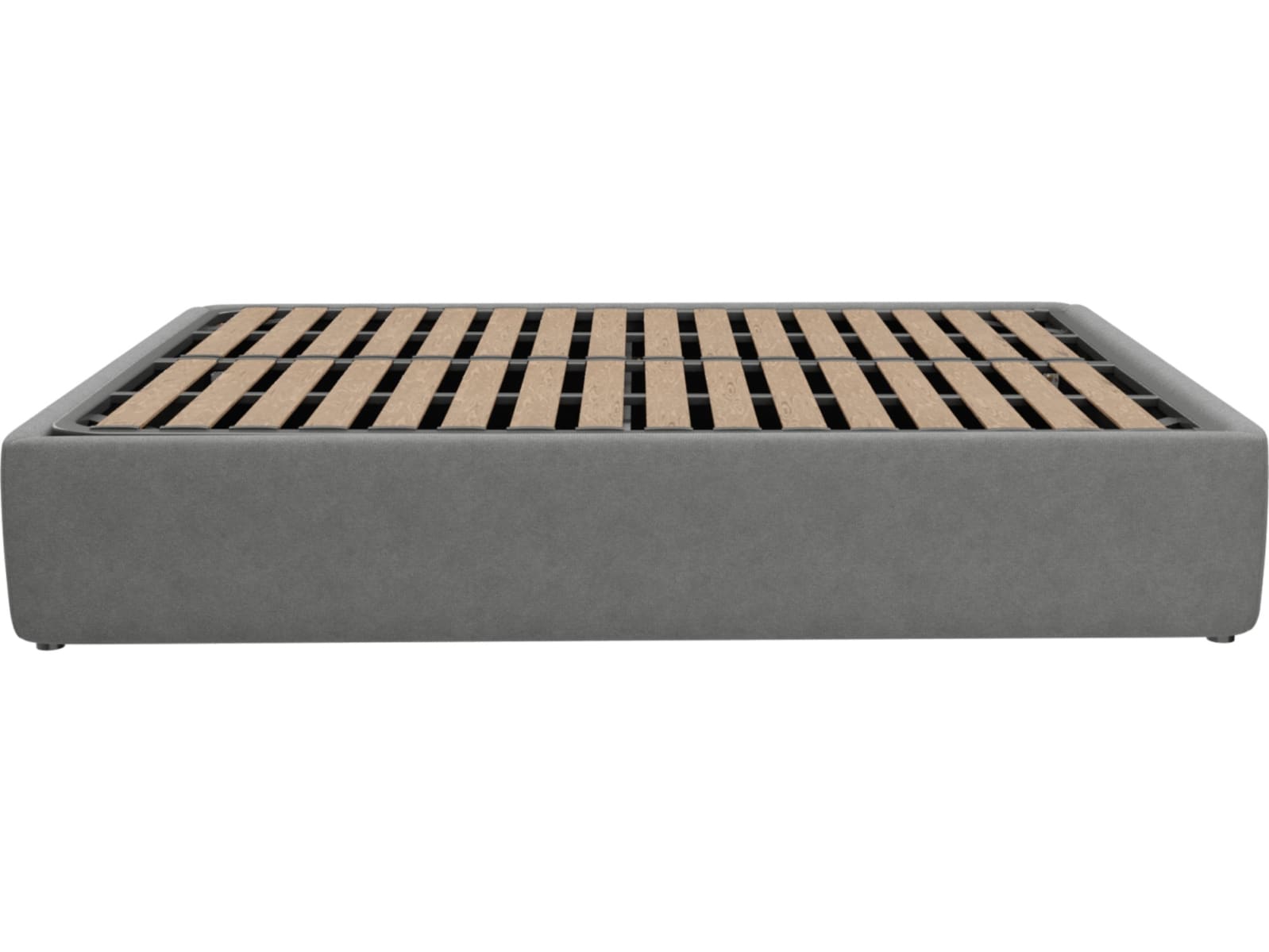 Leo Gas Lift Bed Base Maya Flint color Maya Flint