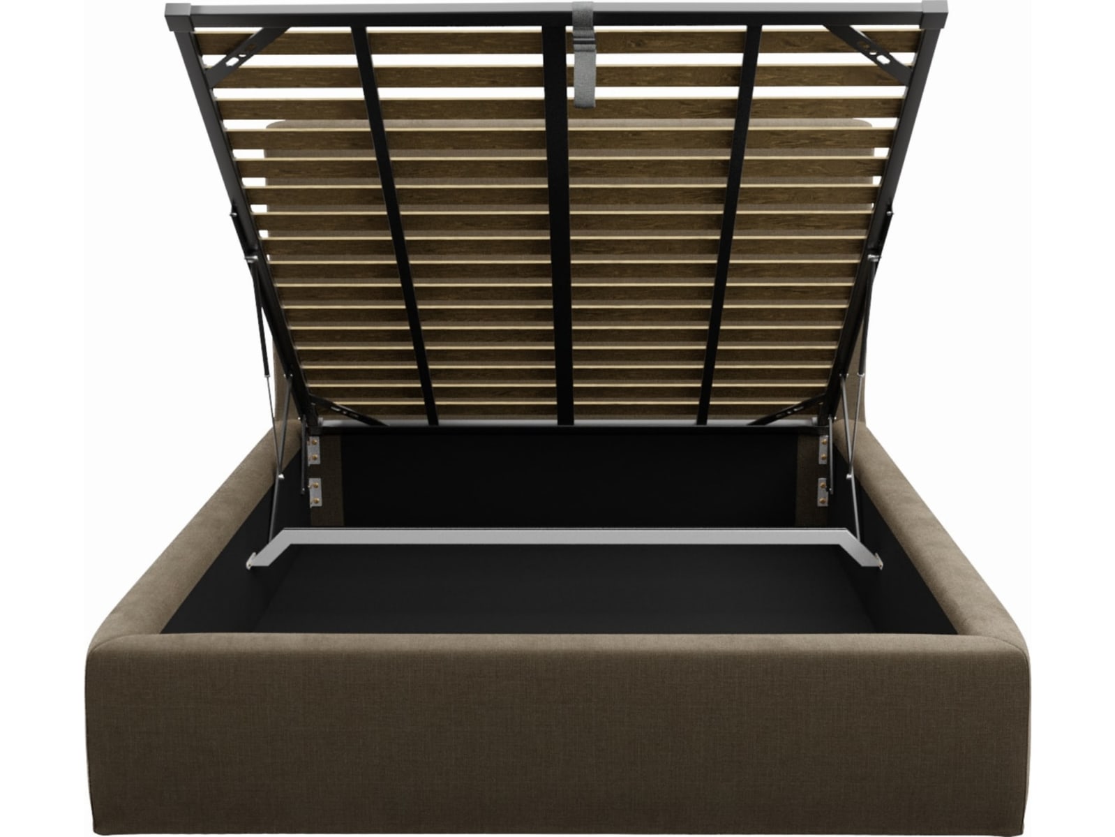 Willow Gas Lift Bed Tribute Walnut color Tribute Walnut