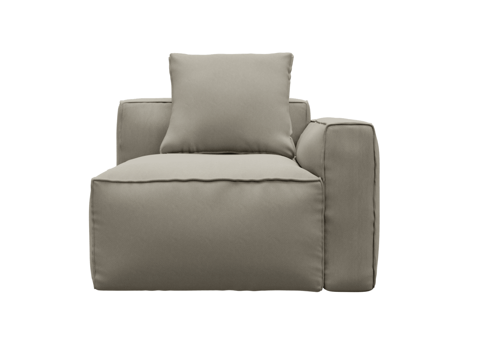 Riley Apt Plaza Natural Slip Cover color Plaza Natural