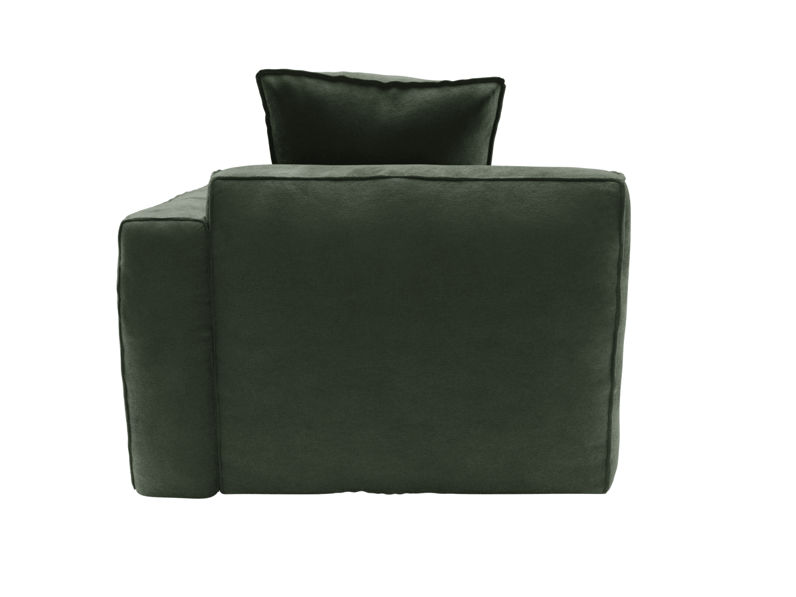 Riley Apt Muse Forest Chaise Right Arm Facing Sofa Module color Muse Forest