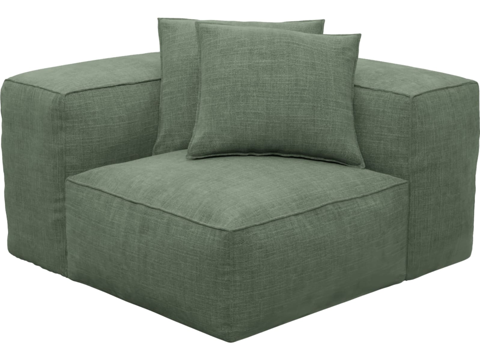 Riley Tribute Dark Jade Module Corner color Tribute Dark Jade
