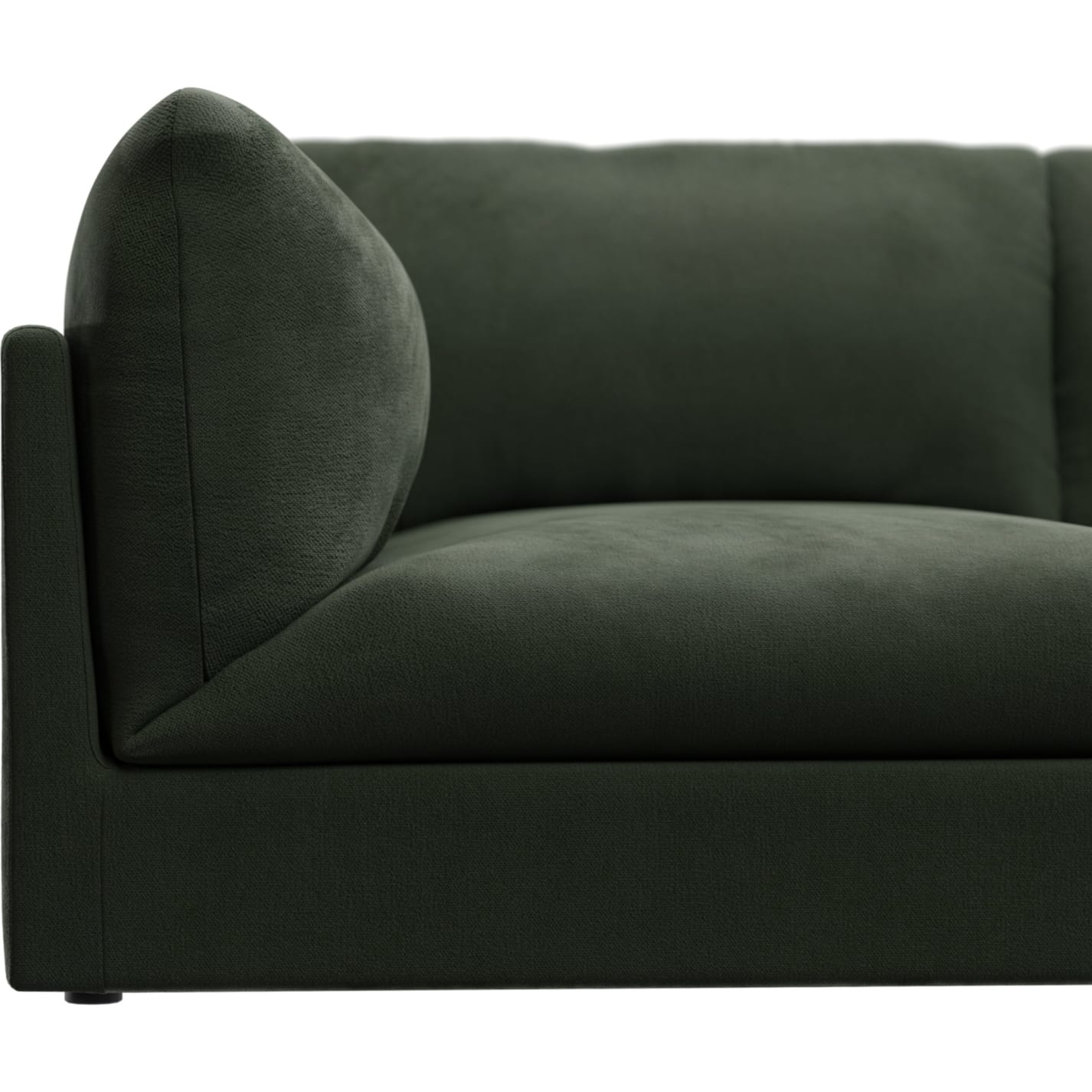 Finley Muse Forest Modular Sofa - 3 Seater color Muse Forest