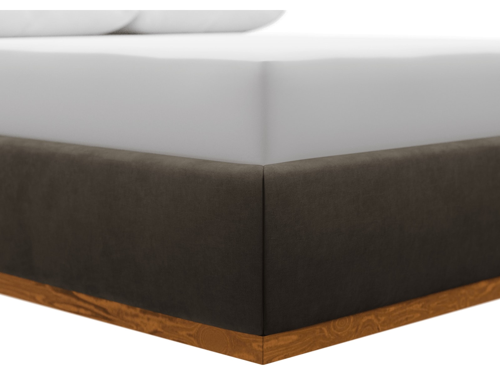 Haven Dark Gas Lift Bed Muse Mink color Muse Mink