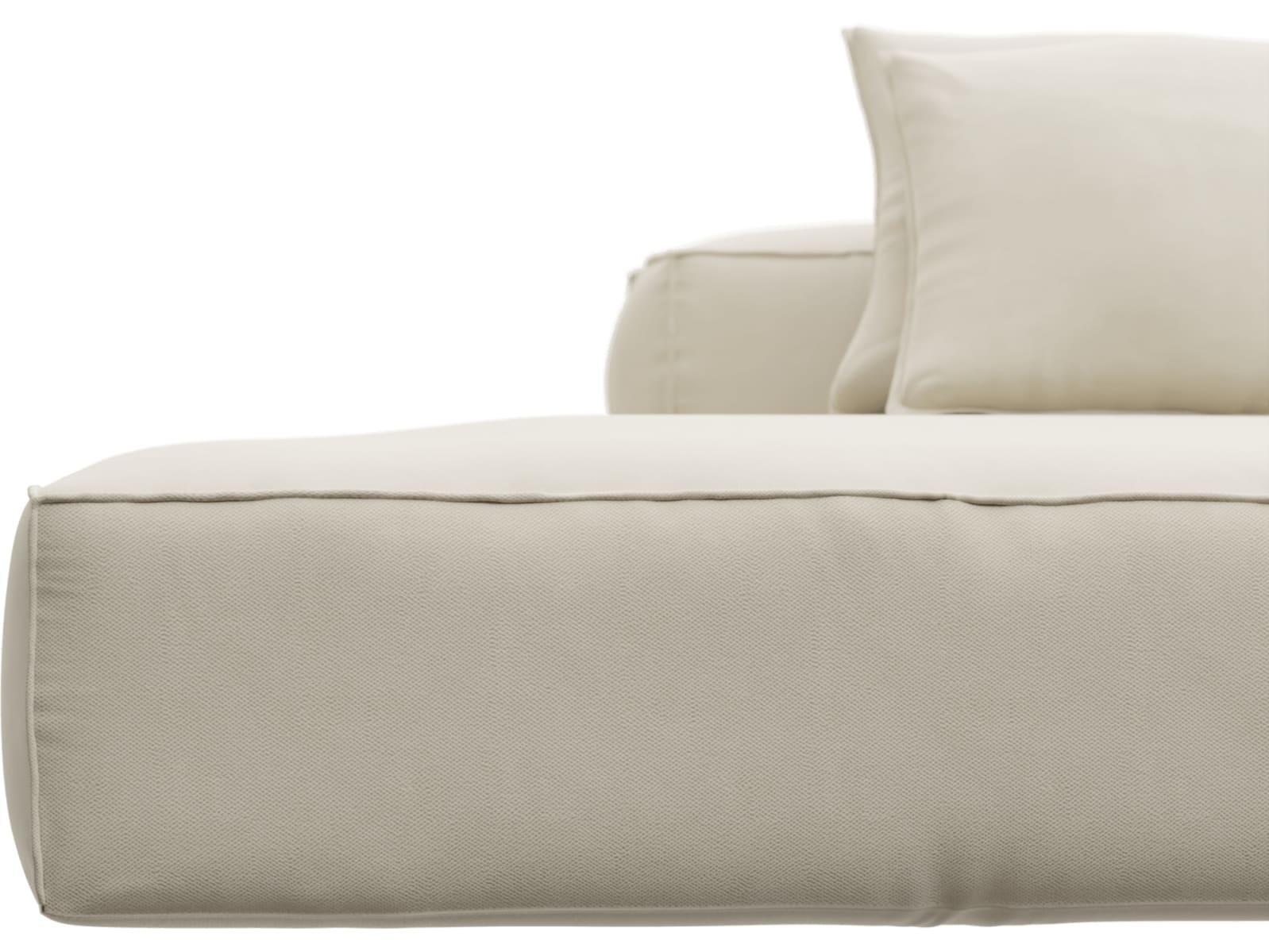 Riley Alpine Mist Modular Sofa - 1x Arm, 1x Armless, 1x Left Terminal color Alpine Mist