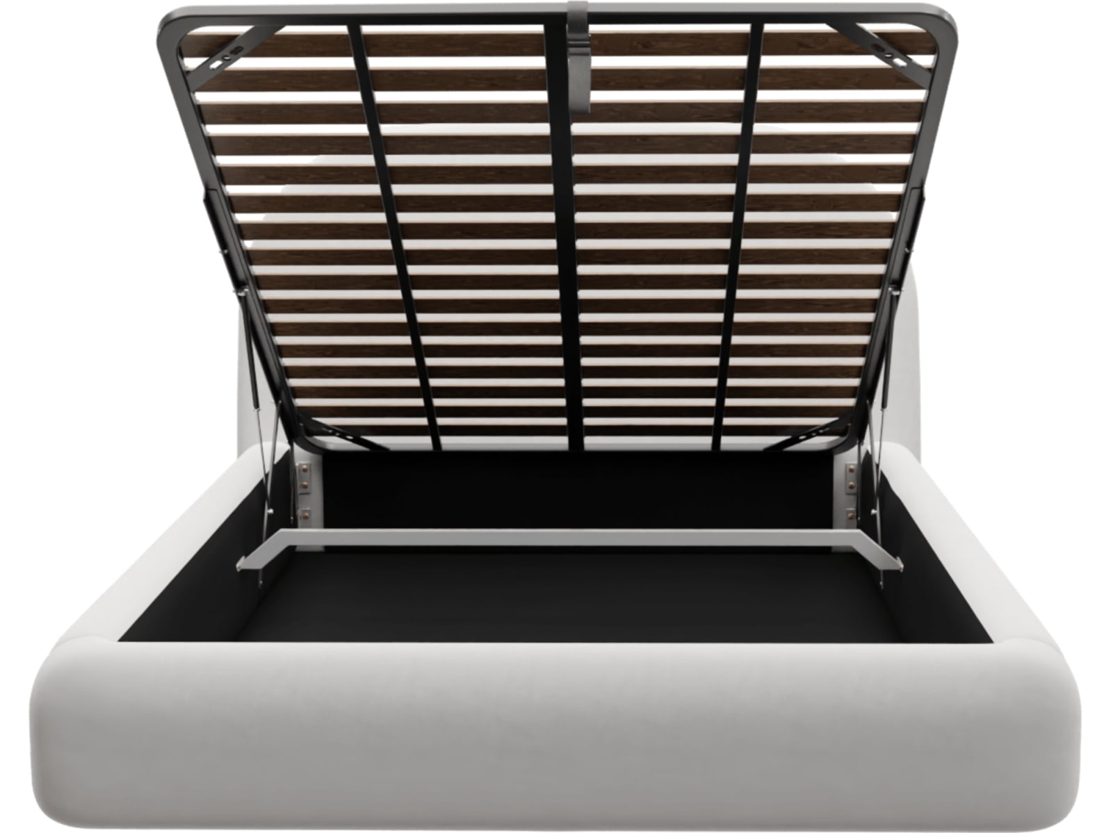 Capri Gas Lift Bed Muse Frost color Muse Frost