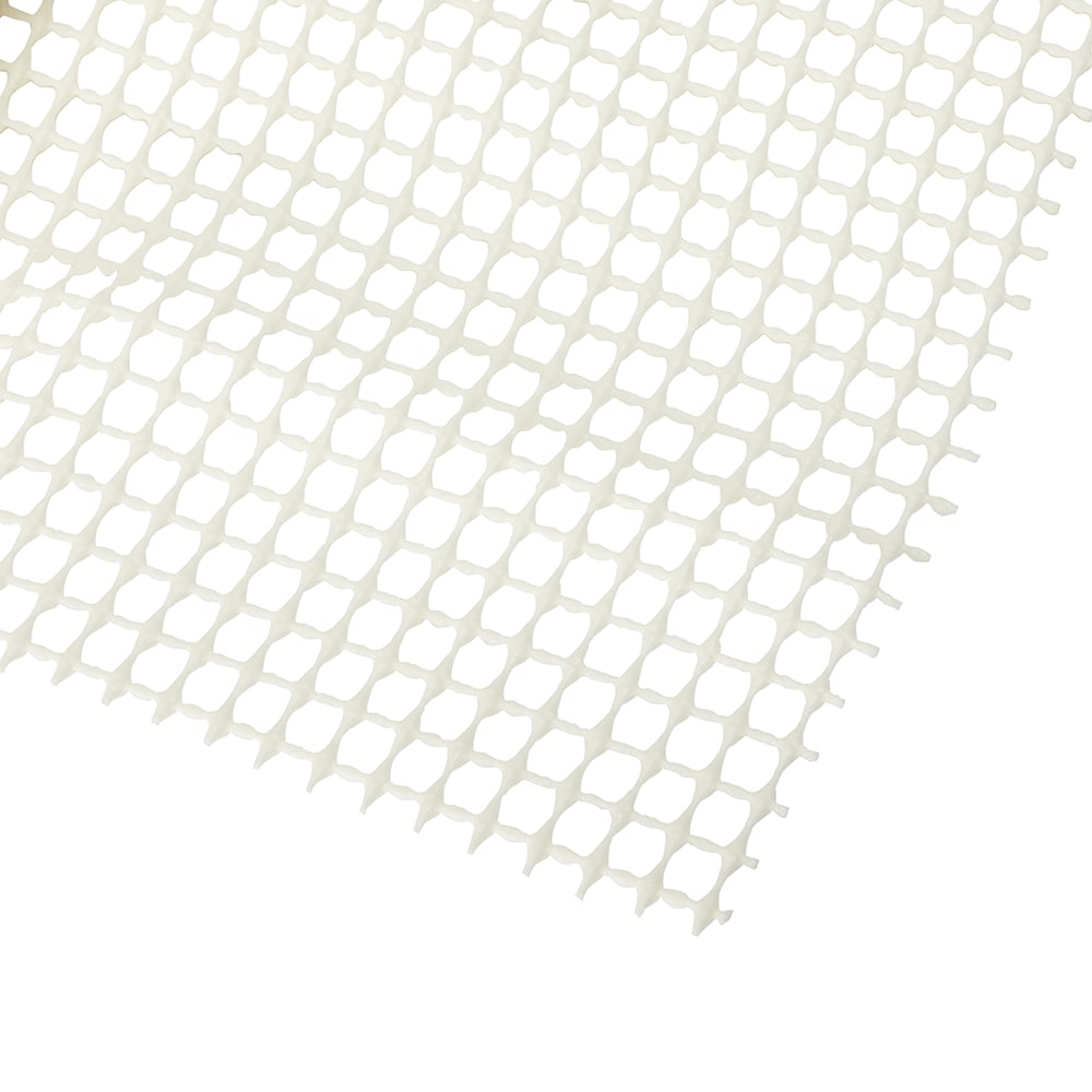 PVC Rug Underlay - White color White