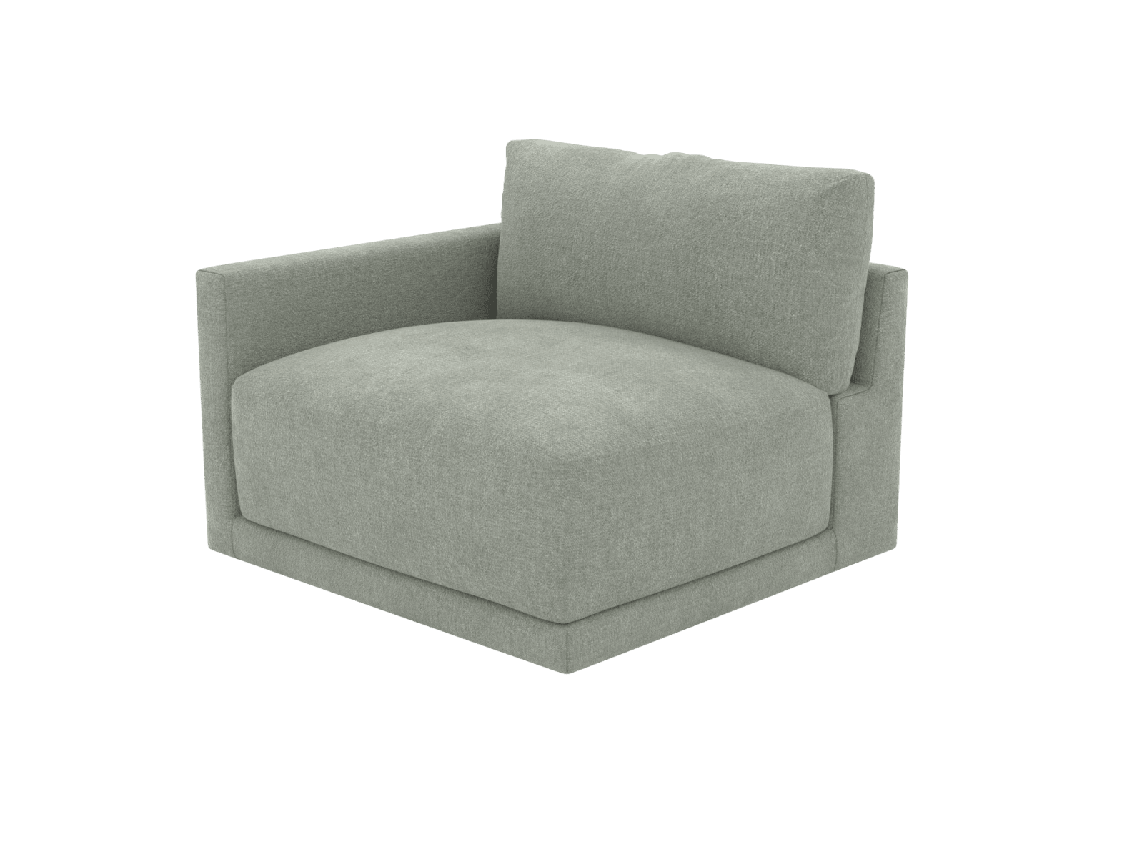 Haven Avon Sage Left Arm Facing Sofa Module color Avon Sage