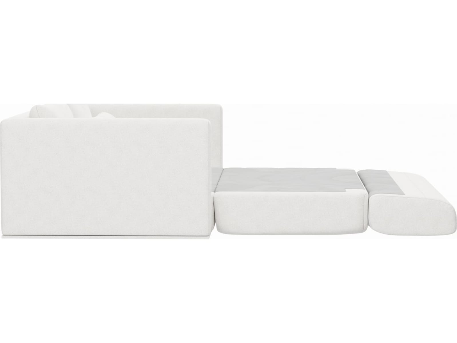 Porter Noa Fog 3-Seater Sofa Bed color Noa Fog