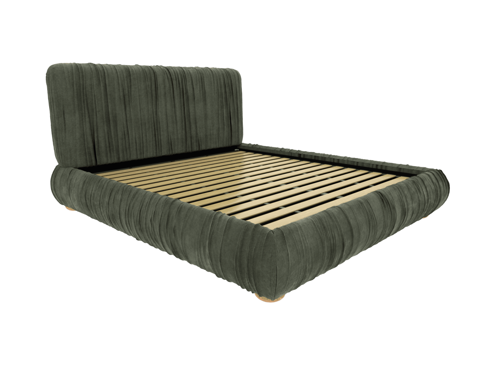 Gracie Bed Frame Muse Forest color Muse Forest