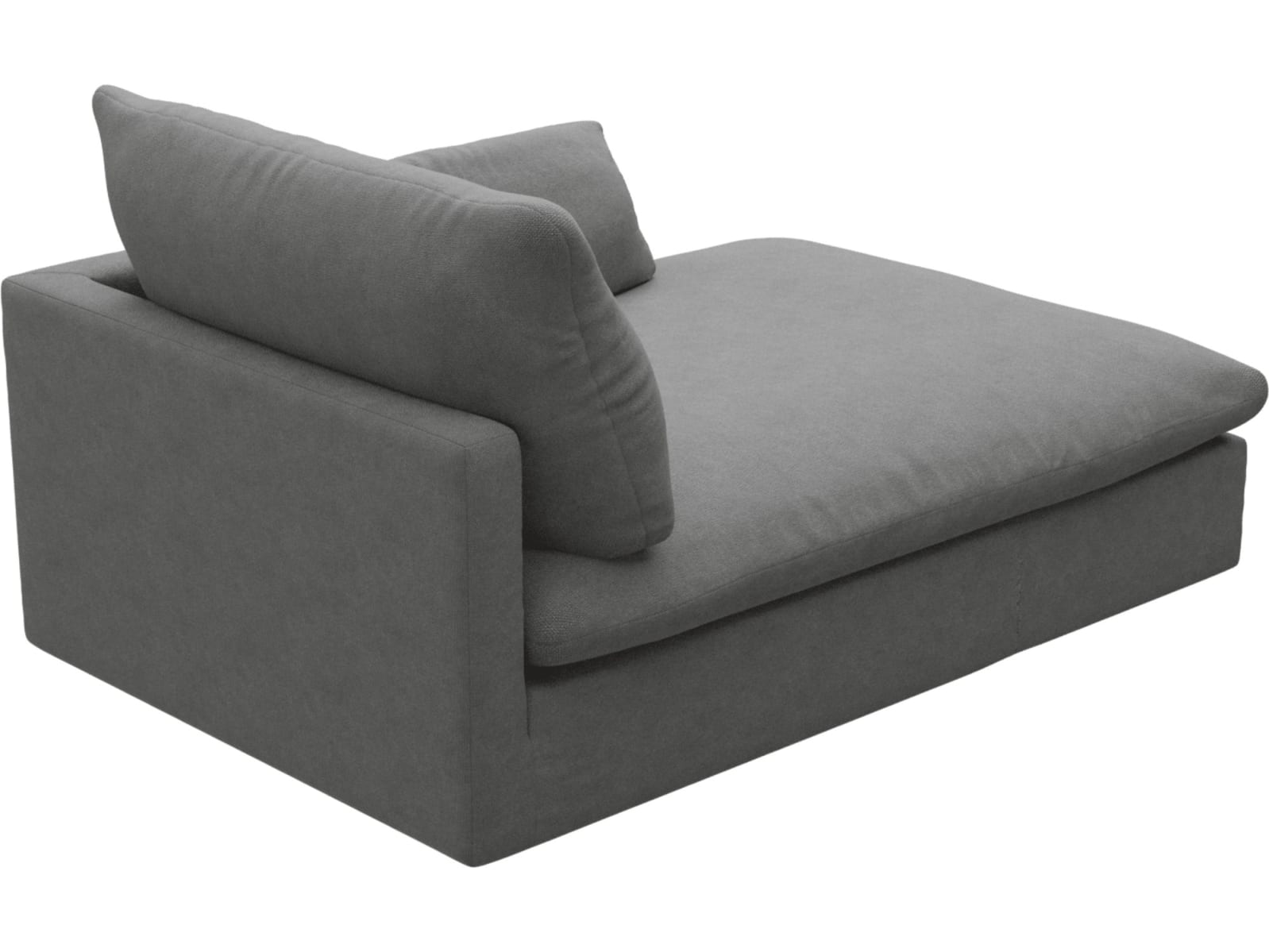 Willow Maya Flint Chaise Right Arm Facing Sofa Module color Maya Flint