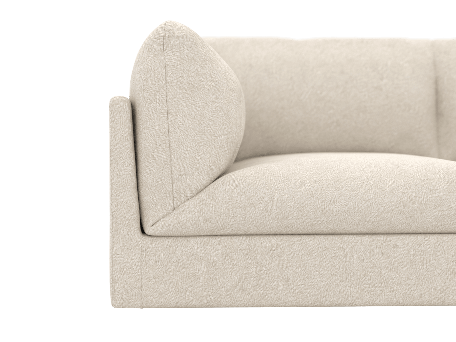 Finley Muse Flax Modular Sofa - 2 Seater color Muse Flax