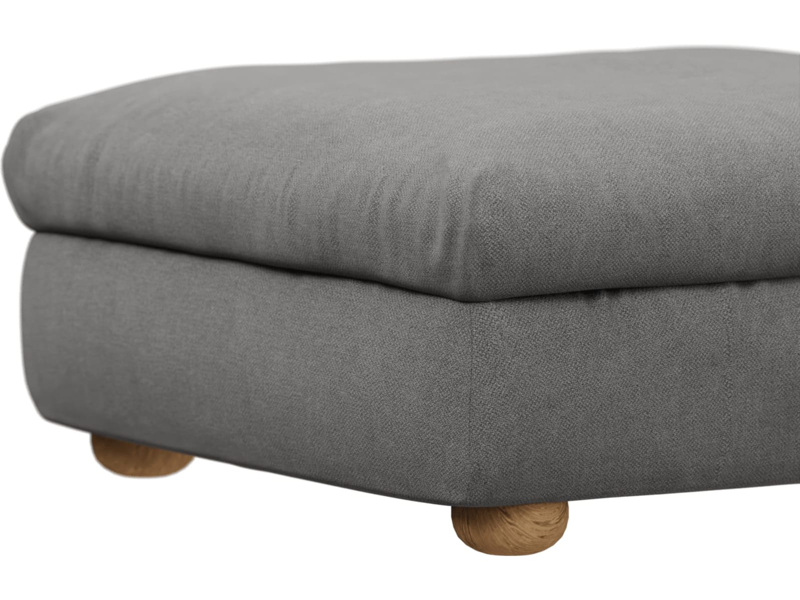 Tully California Slate Ottoman color California Slate