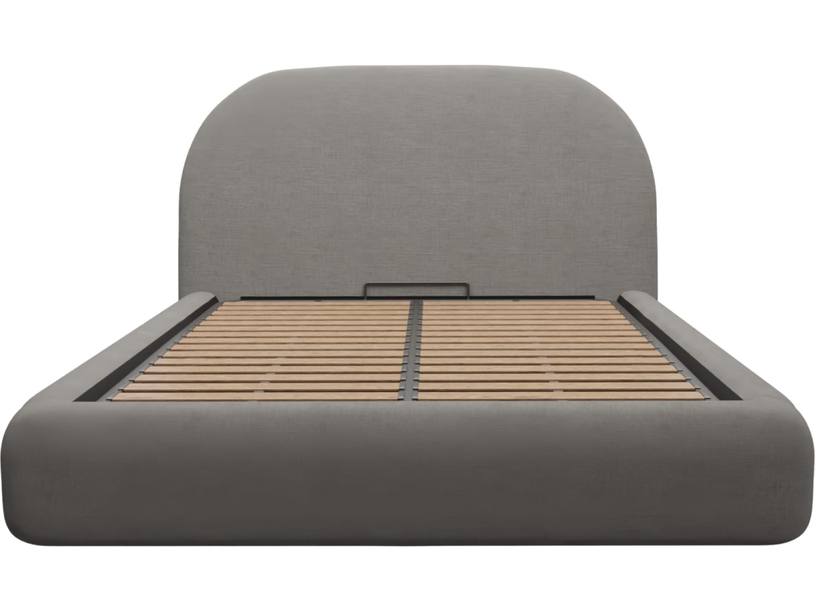 Capri Gas Lift Bed Isla Soft Grey color Isla Soft Grey