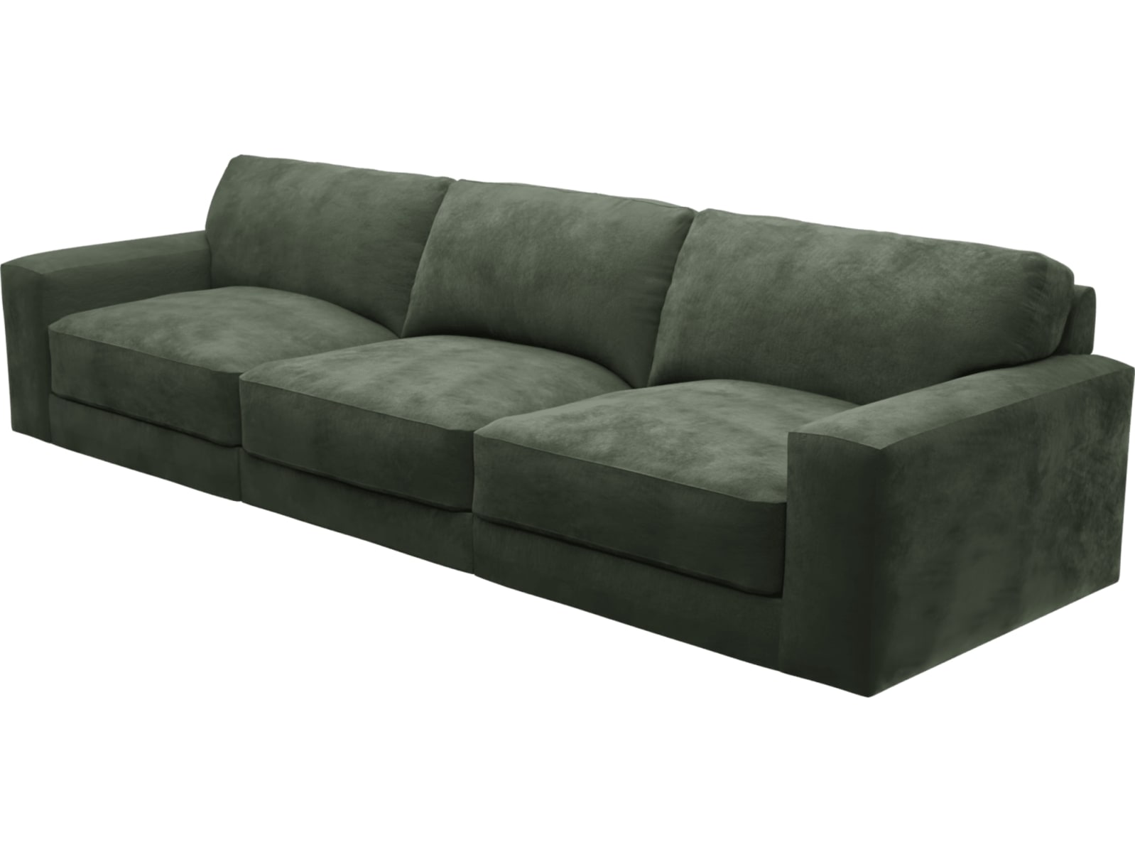 Monica Muse Forest Sofa - 3 Seater color Muse Forest