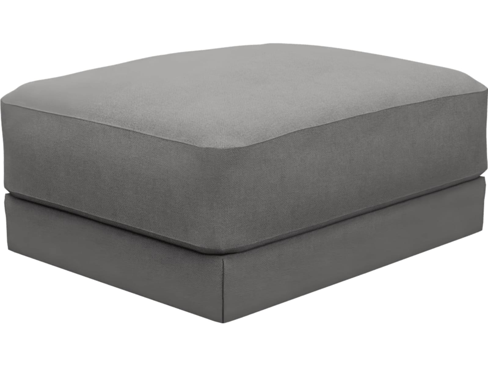 Monica California Slate Ottoman color California Slate