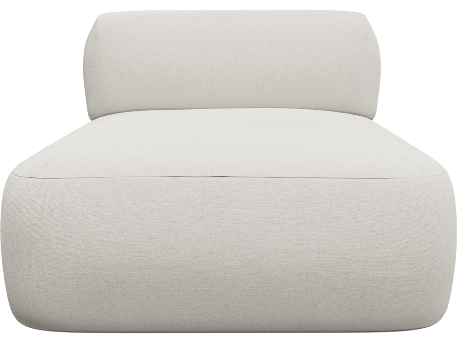 Beckett Tribute Ice Sofa Module Chaise color Tribute Ice