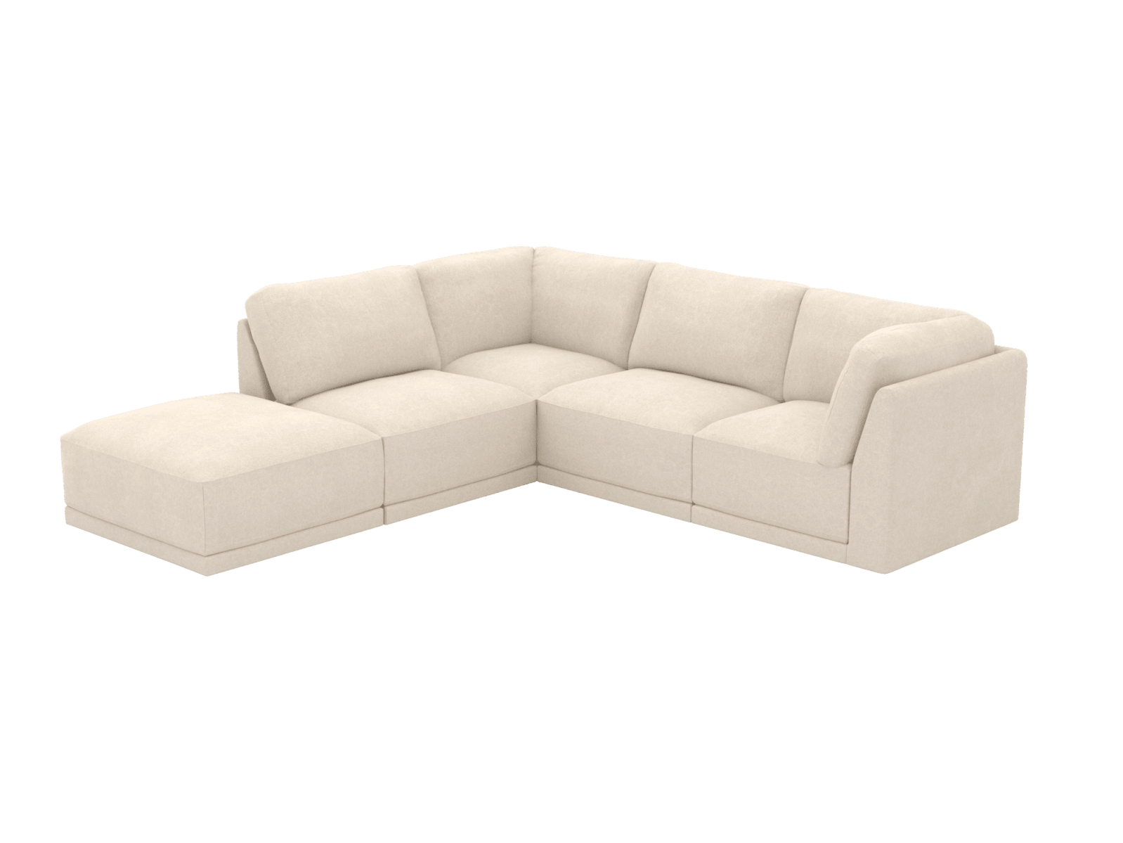 Emily Modular Sofa Tribute Shell - 5 Piece color Tribute Shell