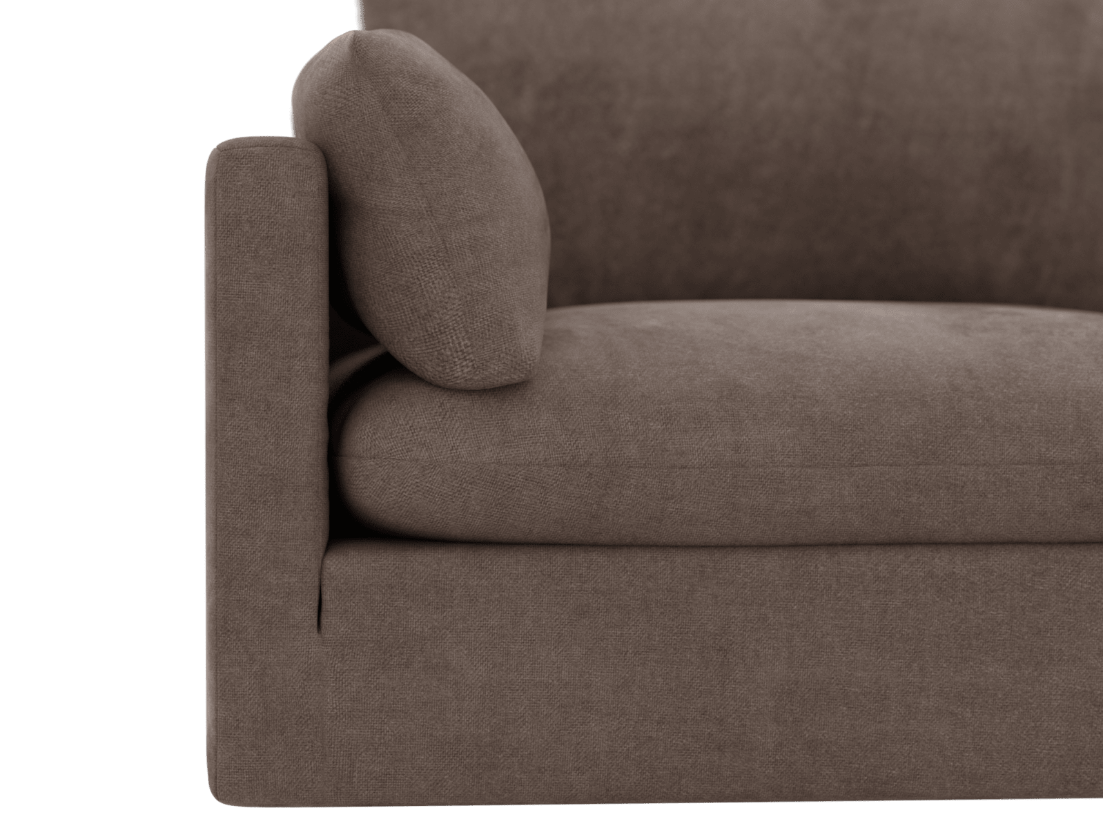 Willow Muse Mink Modular Sofa - 2 Seater color Muse Mink