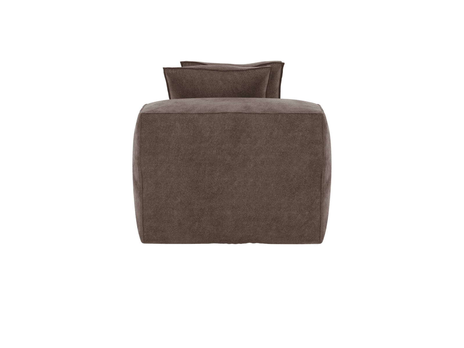 Riley Muse Mink Armless Sofa Module color Muse Mink