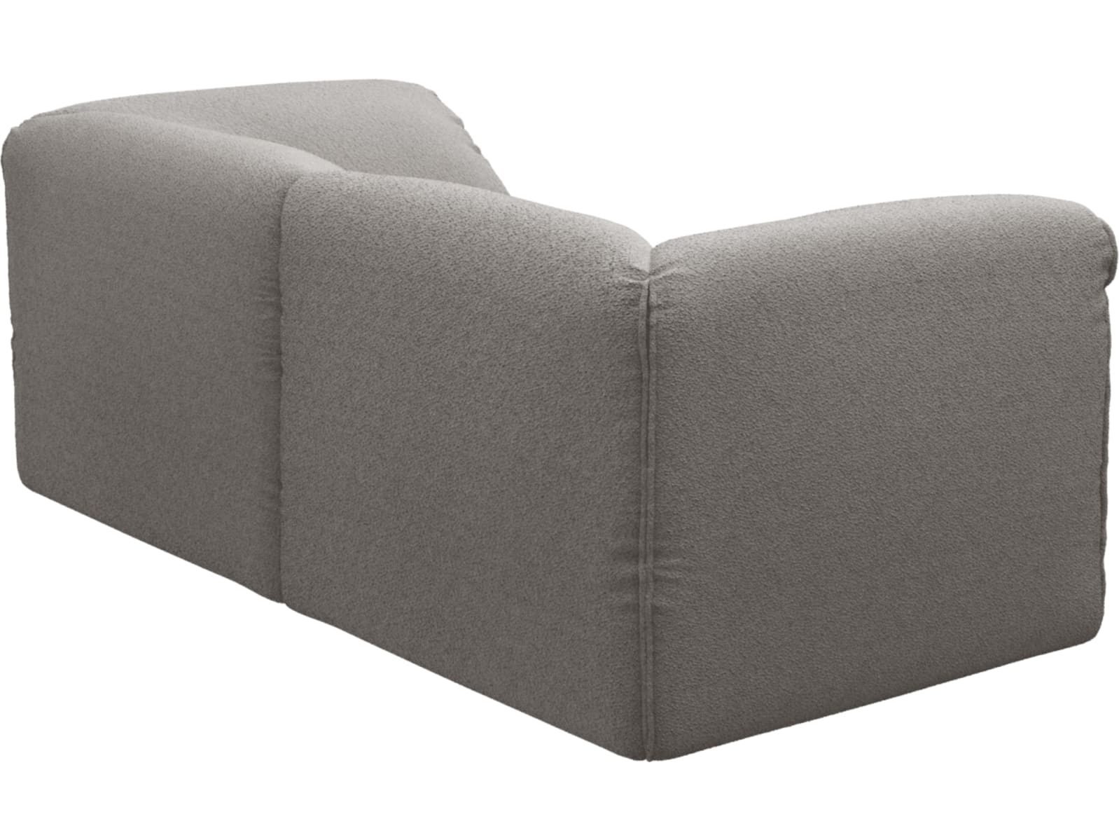 Kai Boucle Pumice Modular Sofa - 2 Seater color Boucle Pumice
