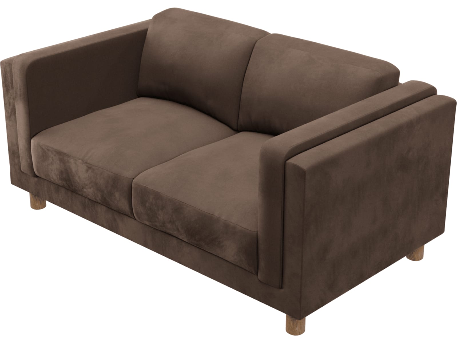 Hayes Muse Chocolate Sofa - 2 Seater color Muse Chocolate