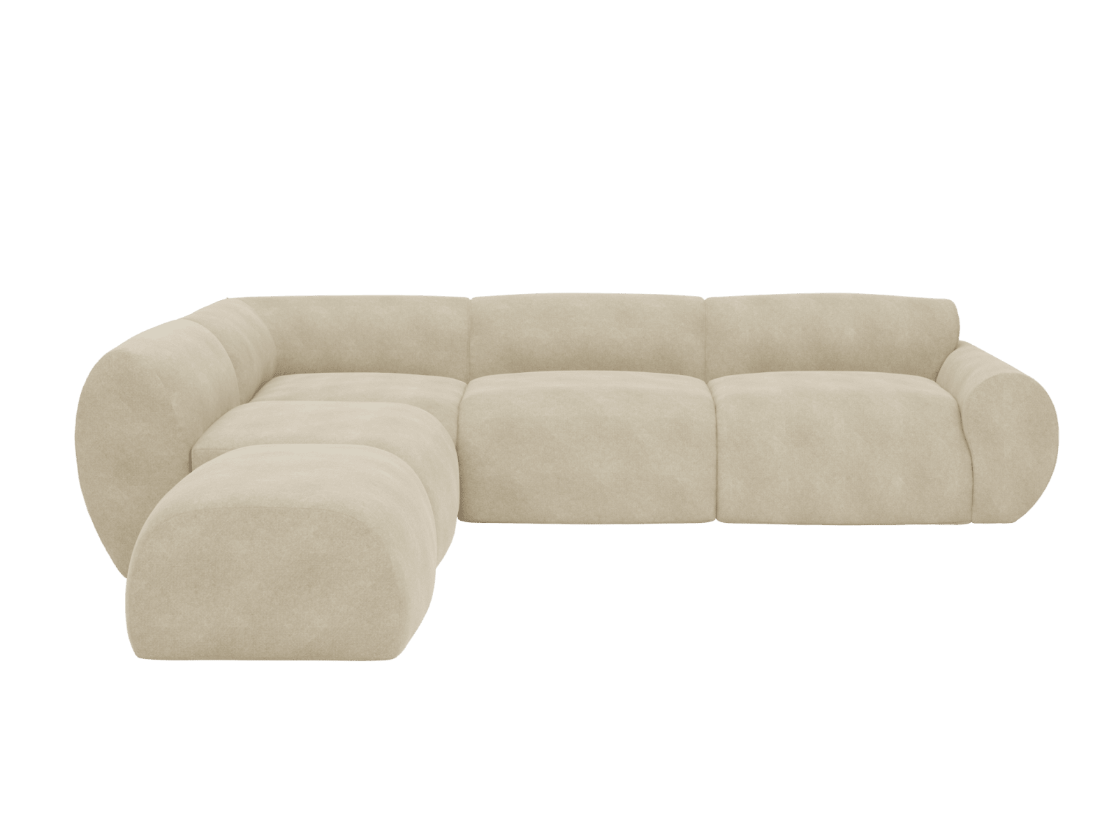 Malmo Avon Taupe Sofa - 5 Seater LAF Terminal color Avon Taupe