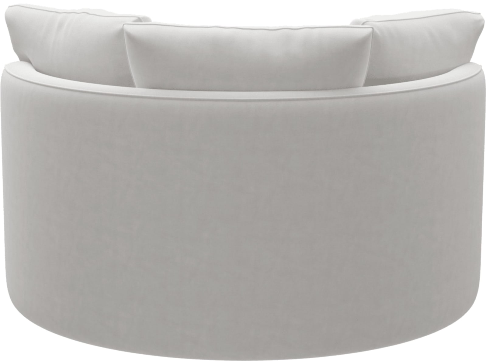 Adore Muse Frost Swivel Chair color Muse Frost