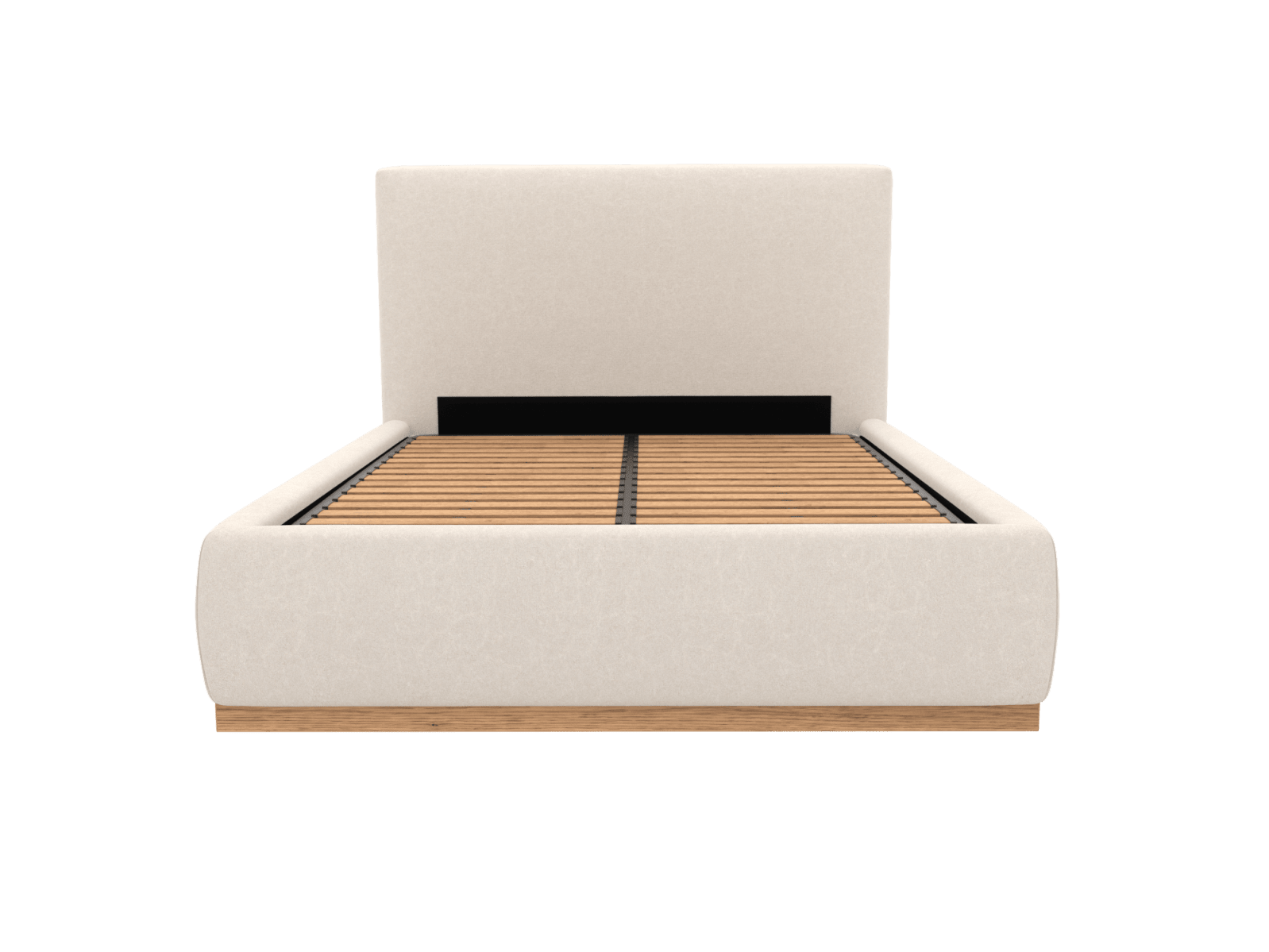 Haven Gas Lift Bed View Cream Queen color View Cream