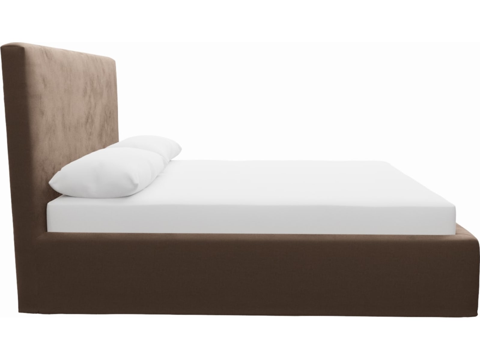 Willow Gas Lift Bed Muse Chocolate color Muse Chocolate