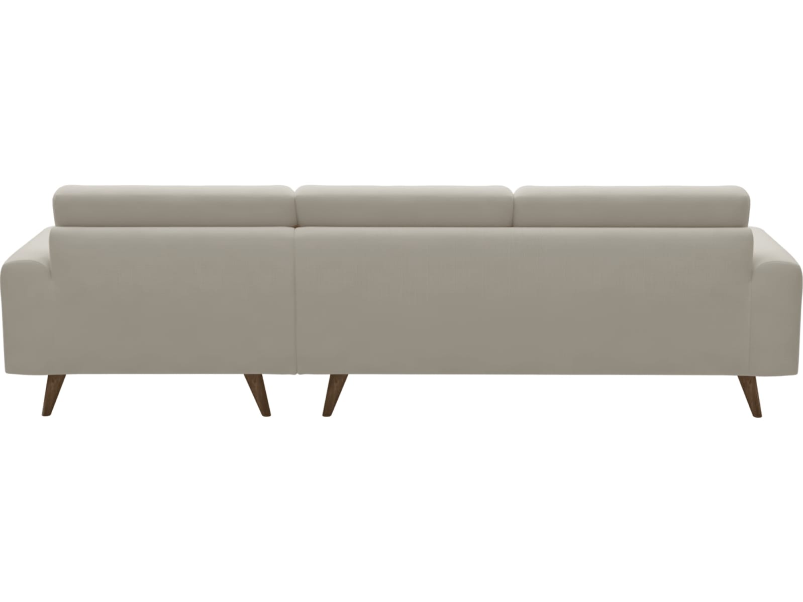 Dane Toorak Pearl Chaise Sofa - 3 Seater color Toorak Pearl