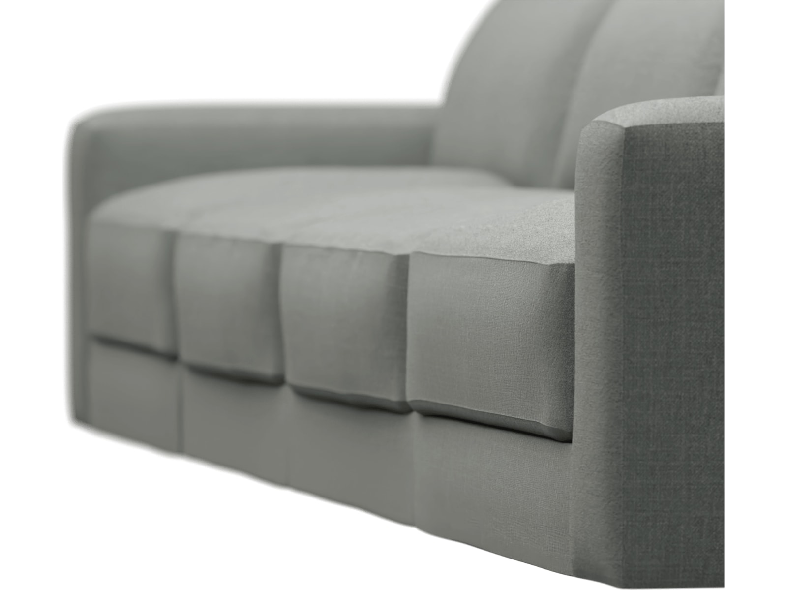 Monica Tribute Storm Sofa - 4 Seater color Tribute Storm
