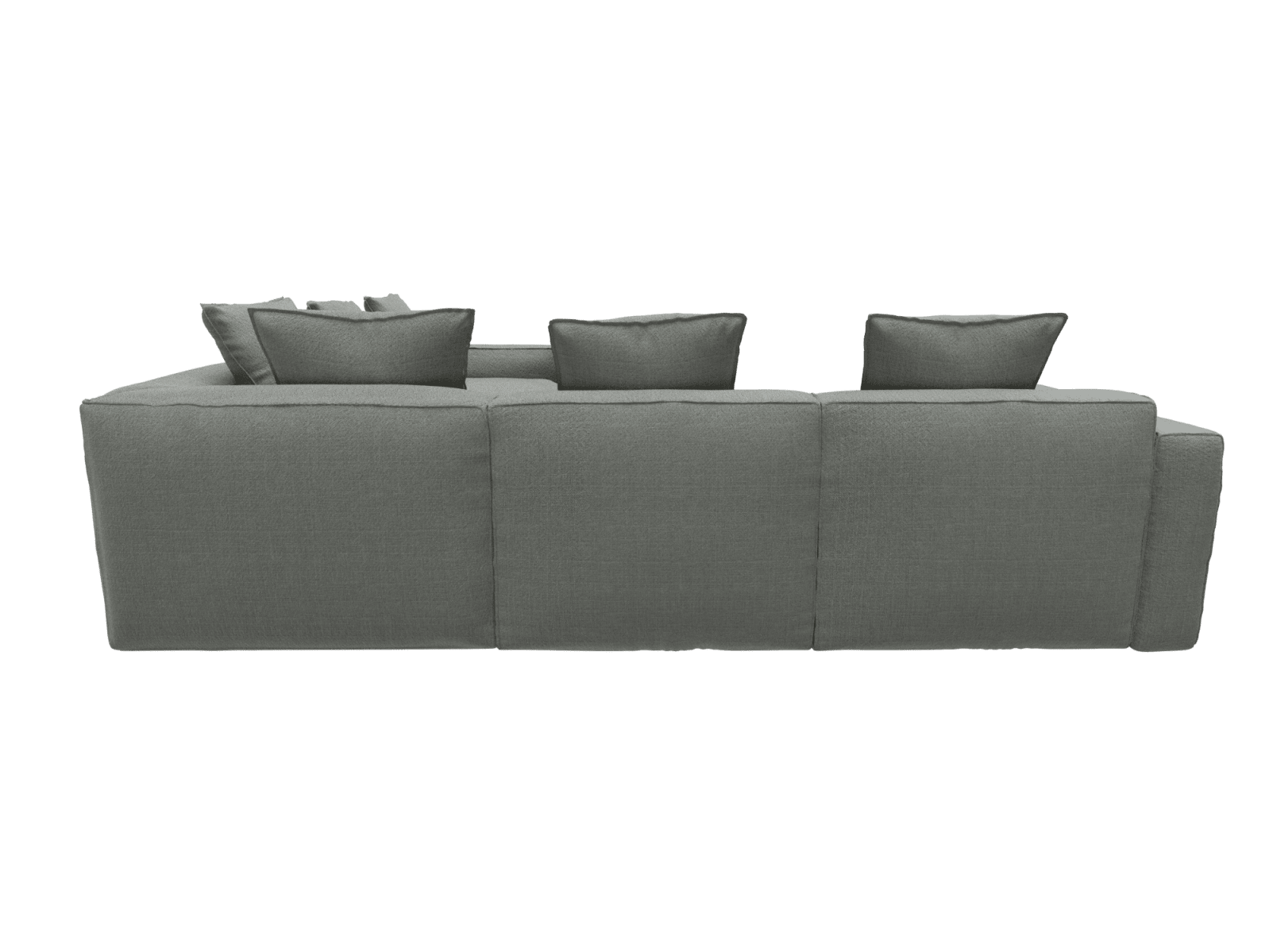 Riley Apt Tribute Storm Corner Sofa - 5 Seater color Tribute Storm