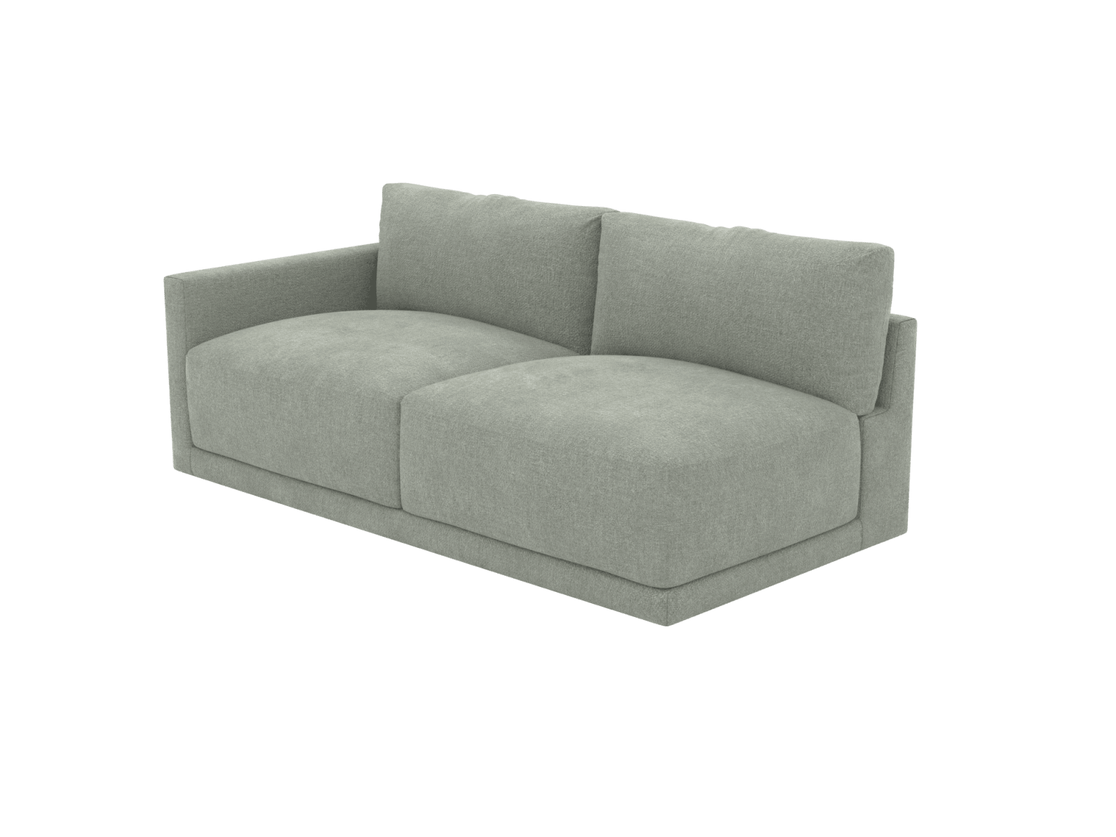 Haven Avon Sage 3 Seater Left Arm Facing Sofa Module color Avon Sage