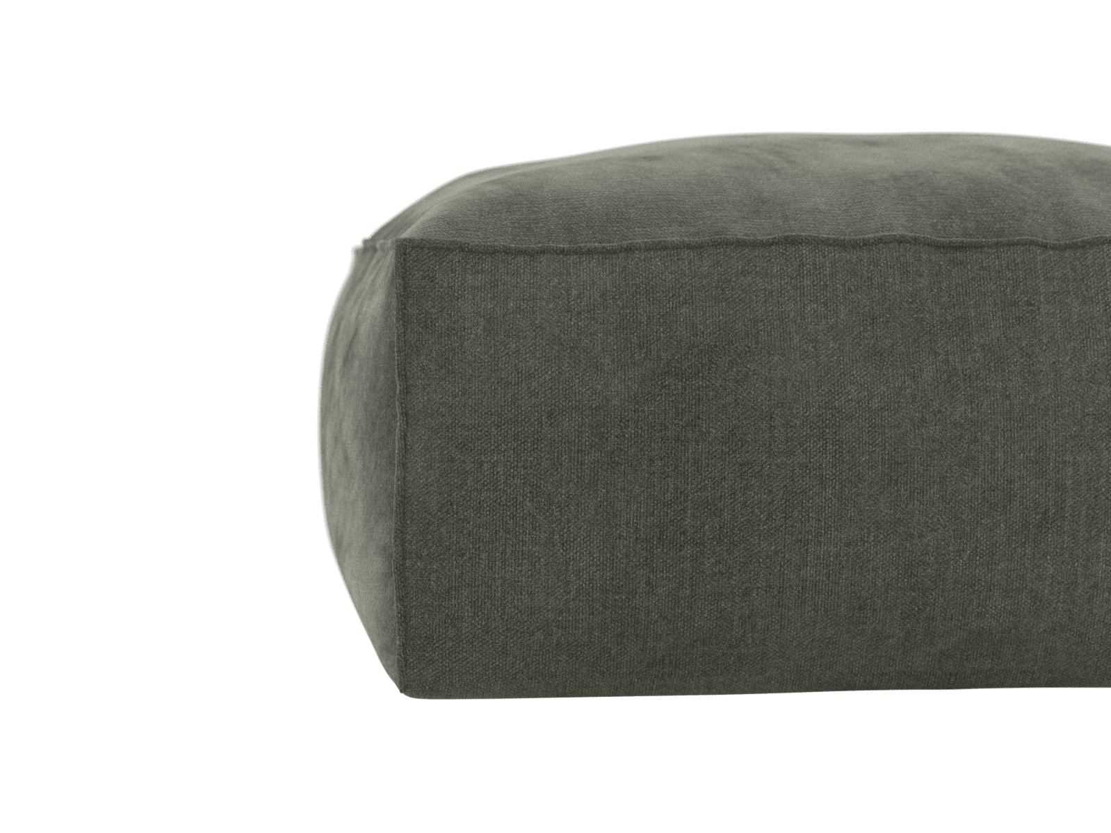 Riley Tribute Dark Jade Ottoman - Small color Tribute Dark Jade